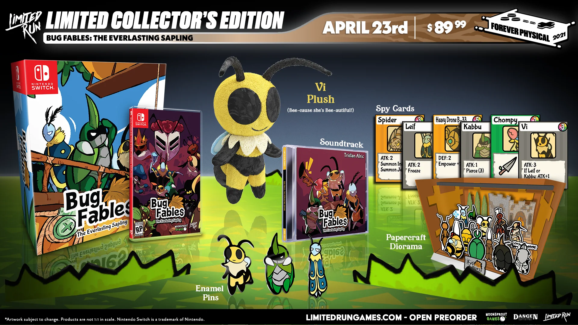 Switch Limited Run #105: Bug Fables: The Everlasting Sapling Collector's Edition - Image 2