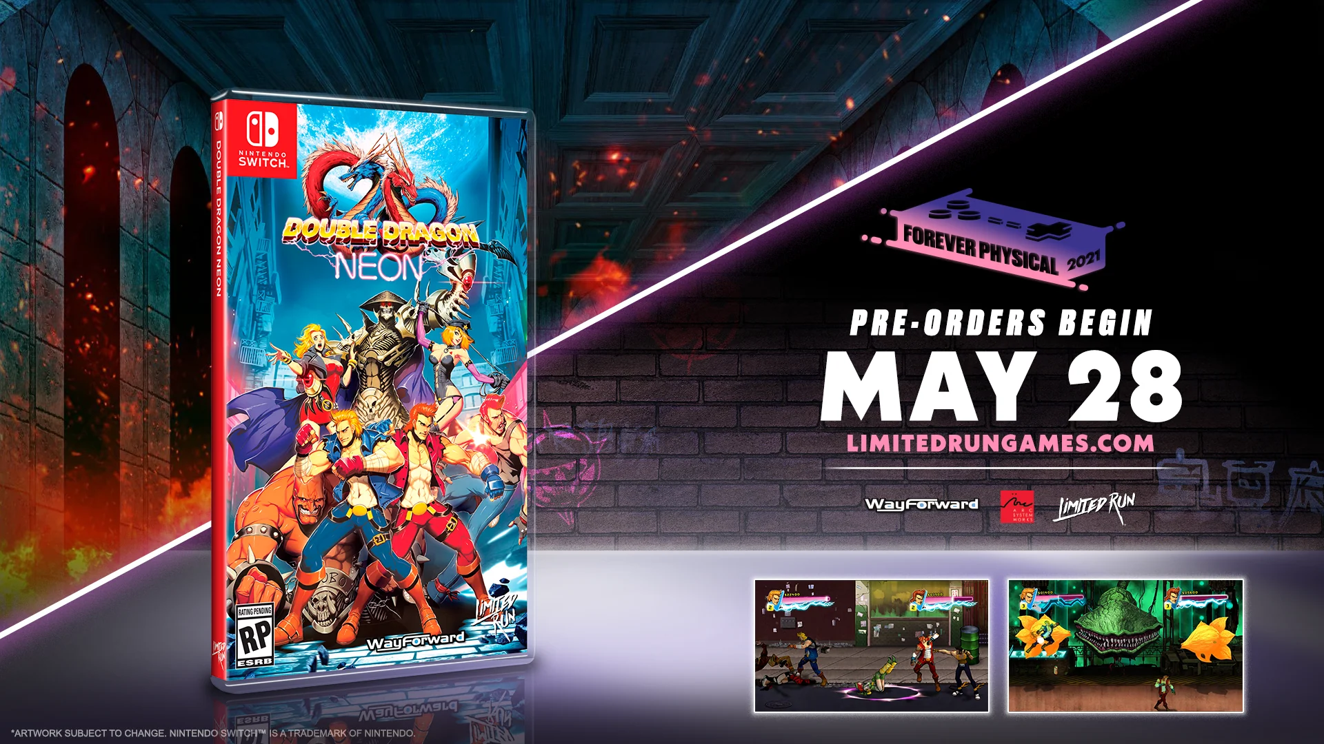 Switch Limited Run #108: Double Dragon Neon - Image 2