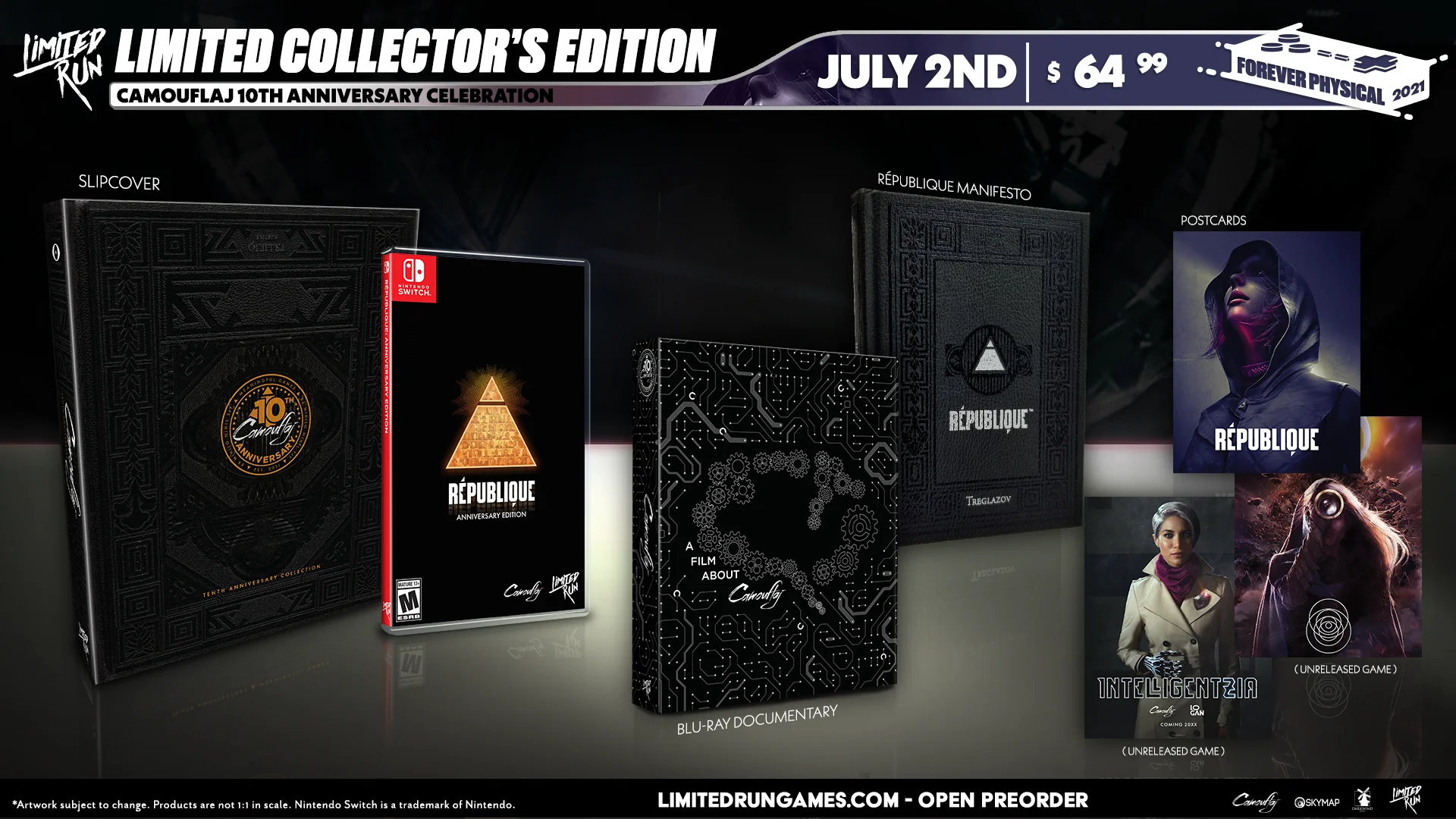 Switch Limited Run #111: République: Anniversary Edition - Collector's Edition - Image 2