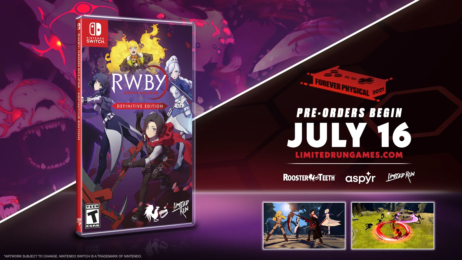 Switch Limited Run #113: RWBY: Grimm Eclipse - Image 2