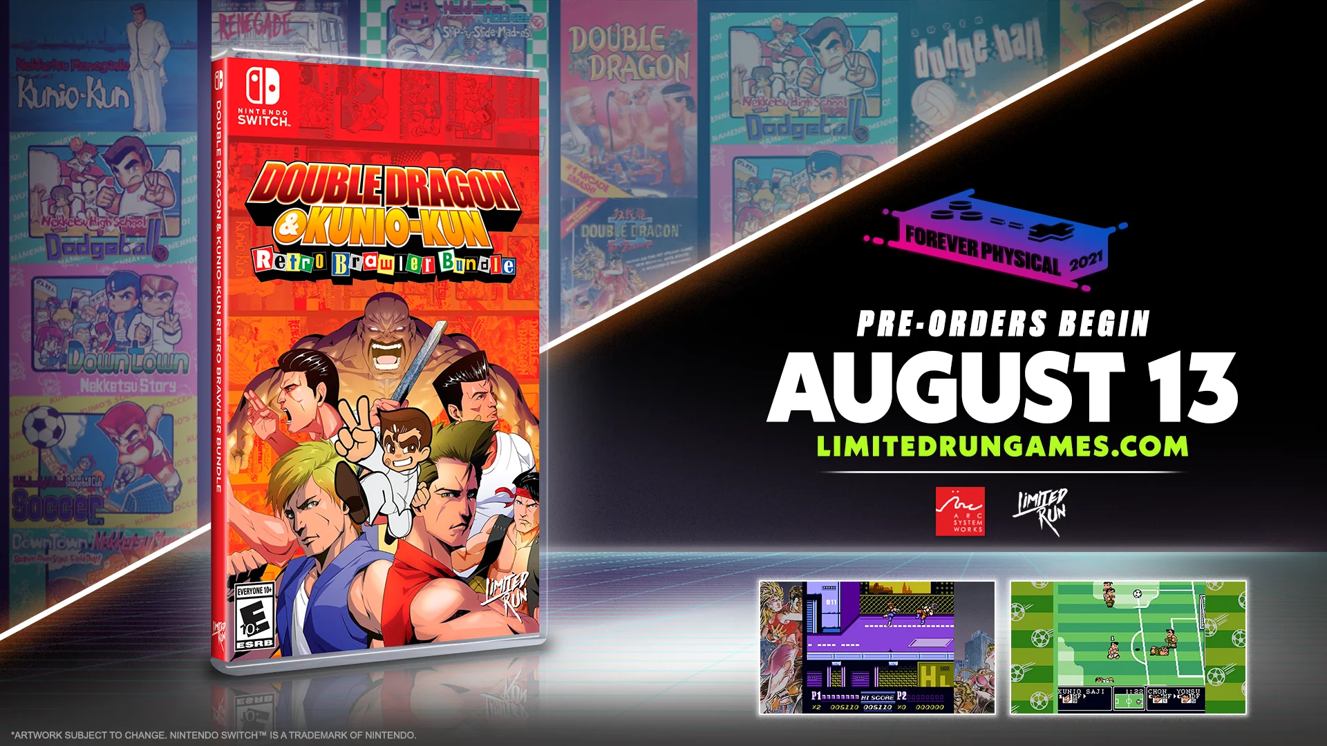 Switch Limited Run #115 : Double Dragon & Kunio-Kun Retro Brawler Bundle - Image 2
