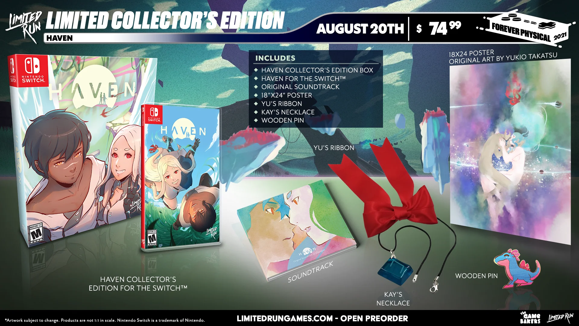 Switch Limited Run #117: Haven - Collector's Edition - Image 2