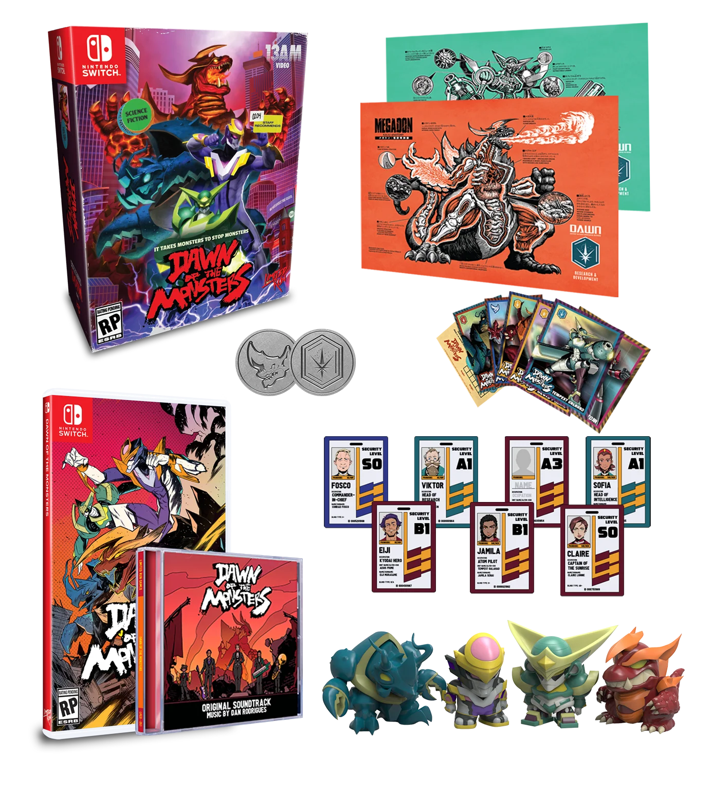 Switch Limited Run #136: Dawn of the Monsters Collector's Edition - Image 2