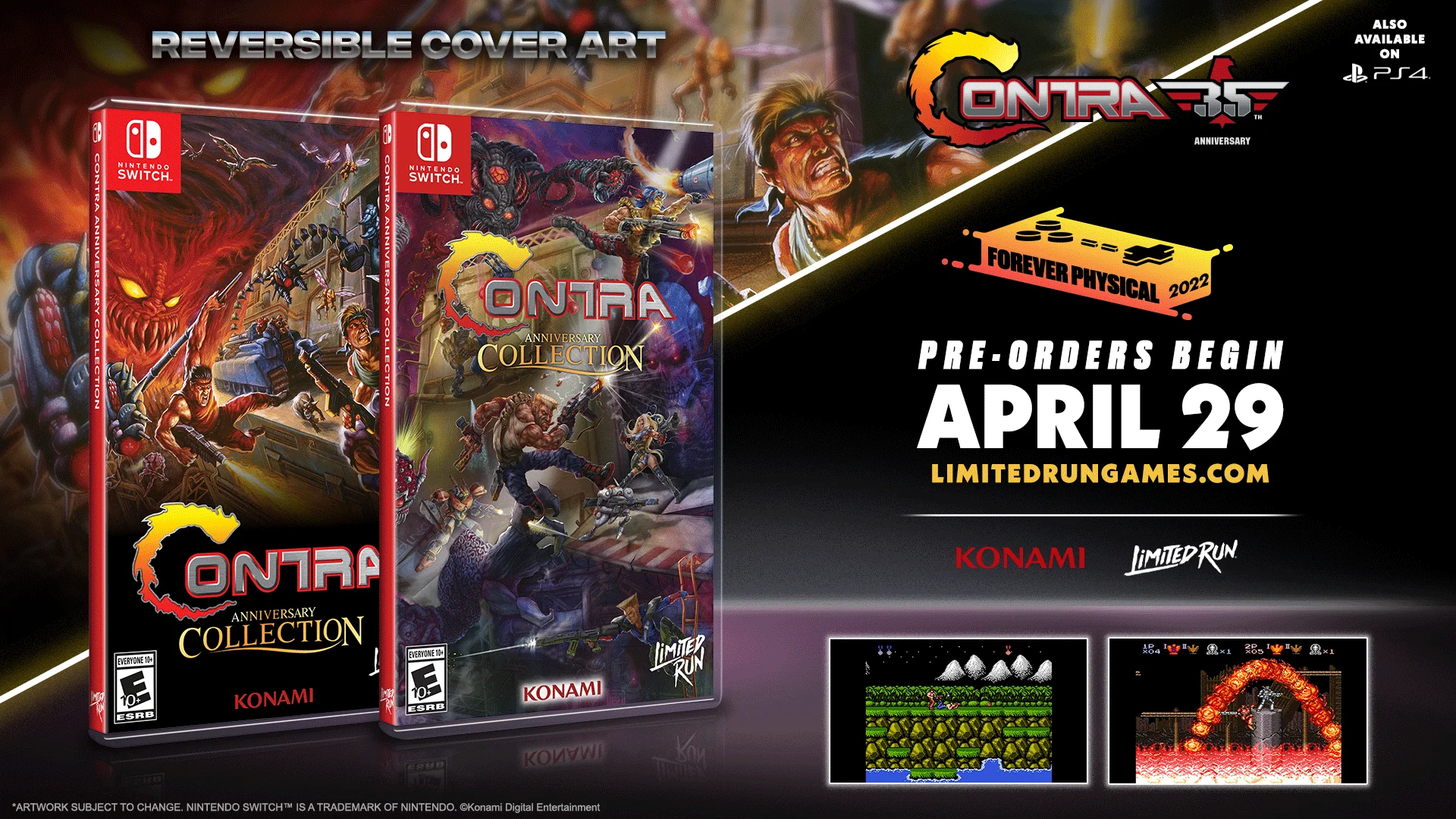 Switch Limited Run #140: Contra Anniversary Collection - Image 3