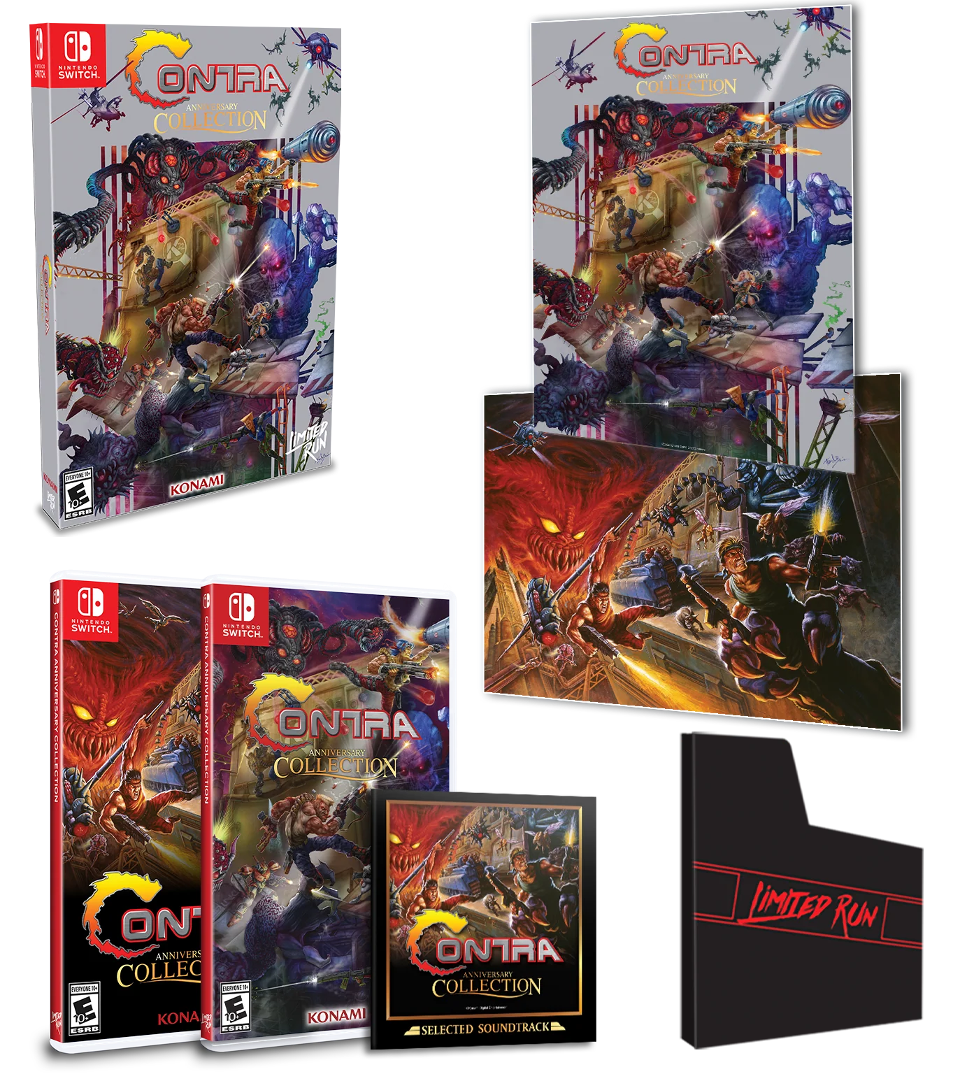 Switch Limited Run #140: Contra Anniversary Collection Classic Edition - Image 2