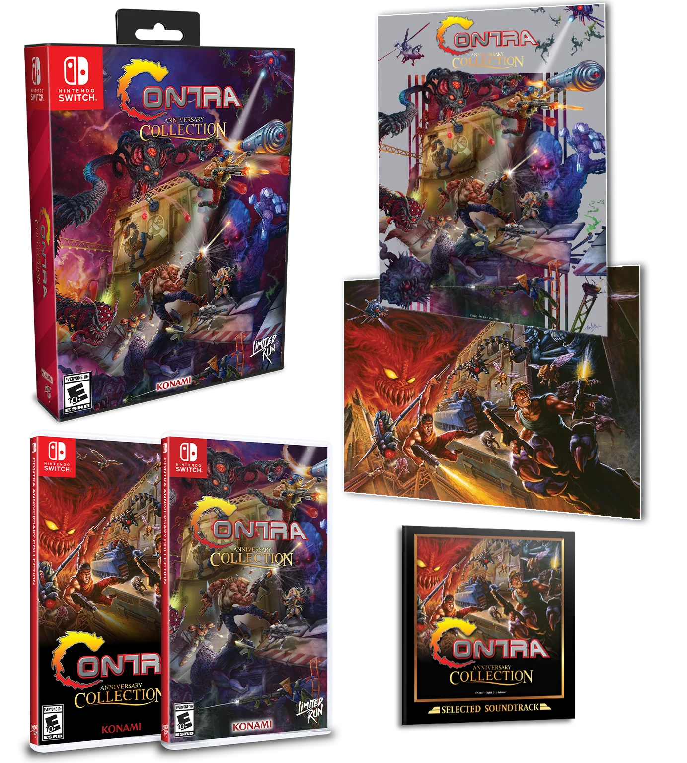 Switch Limited Run #140: Contra Anniversary Collection Hard Corps Edition - Image 2