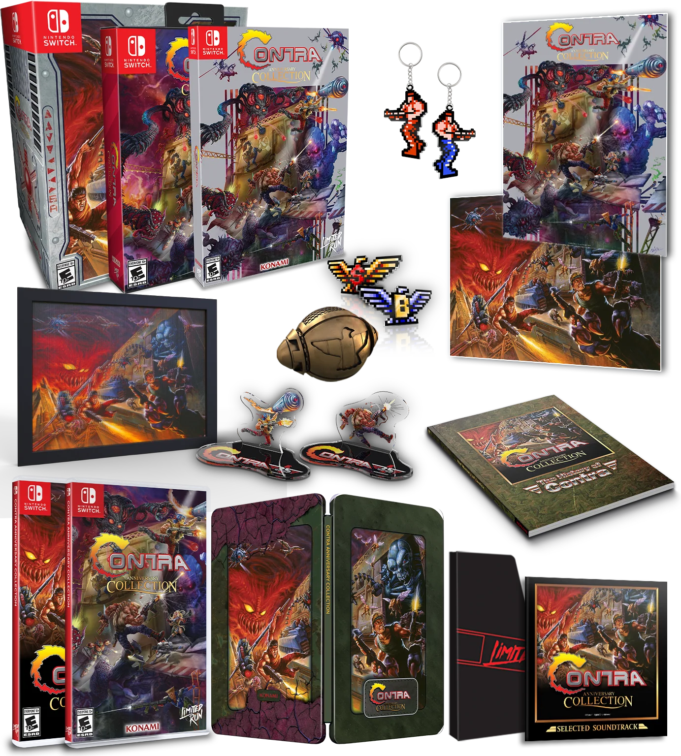 Switch Limited Run #140: Contra Anniversary Collection Ultimate Edition - Image 2
