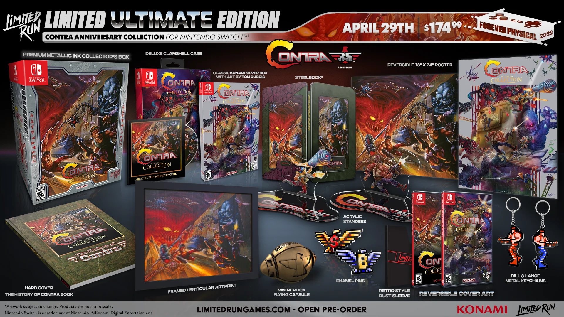 Switch Limited Run #140: Contra Anniversary Collection Ultimate Edition - Image 3