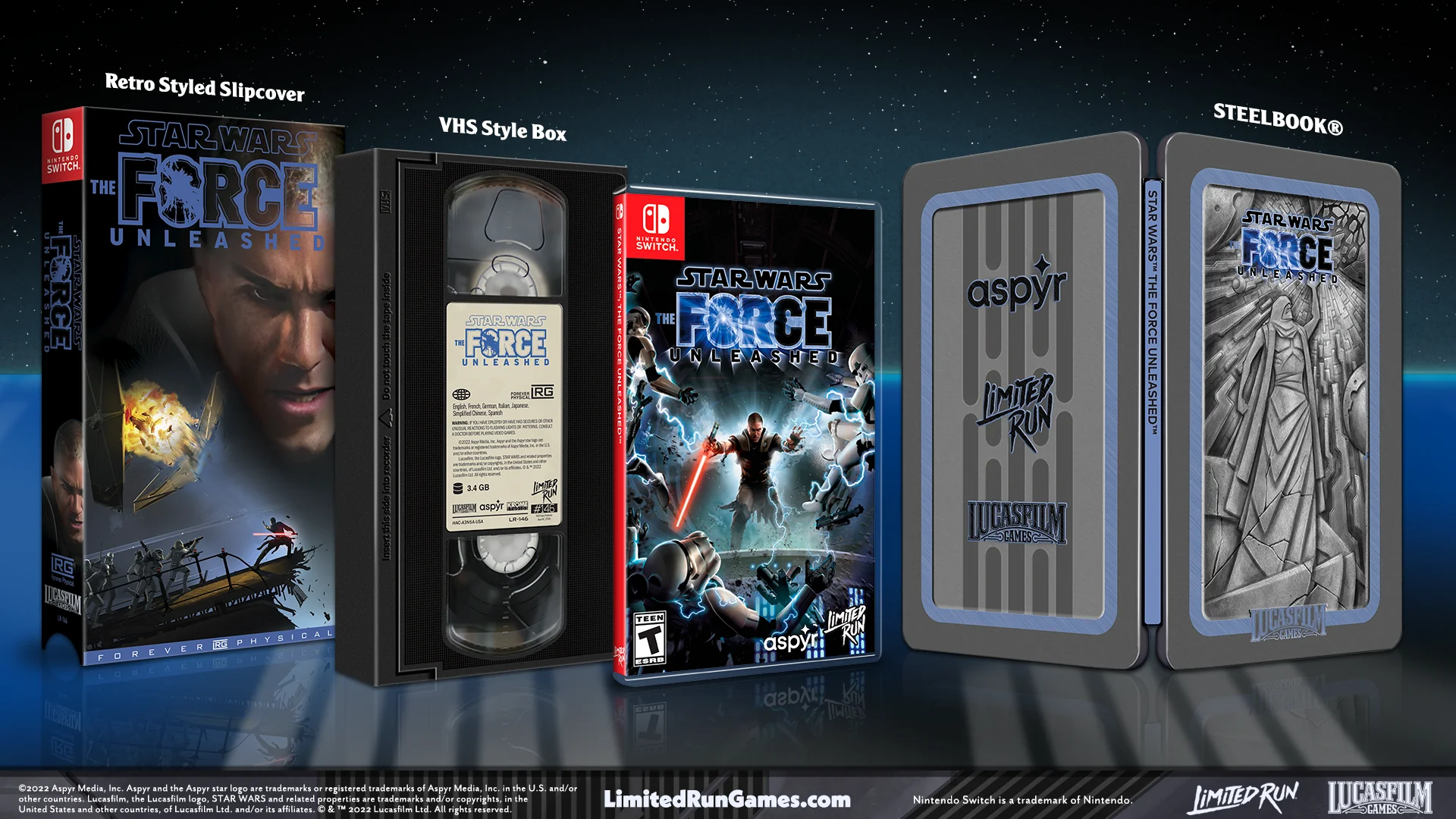 Switch Limited Run #146: STAR WARS: The Force Unleashed VHS Edition Convention Special - Image 3