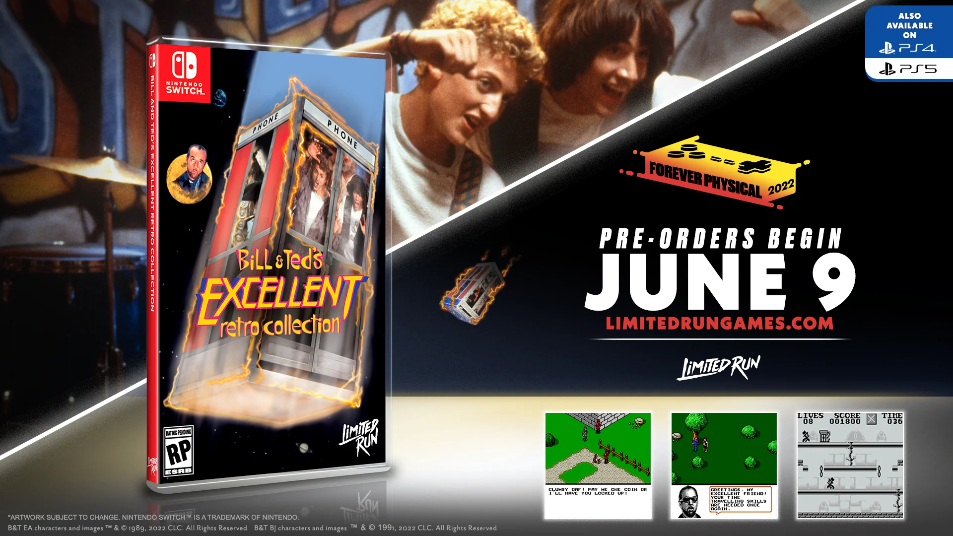 Switch Limited Run #152: Bill & Ted's Excellent Retro Collection - Image 3