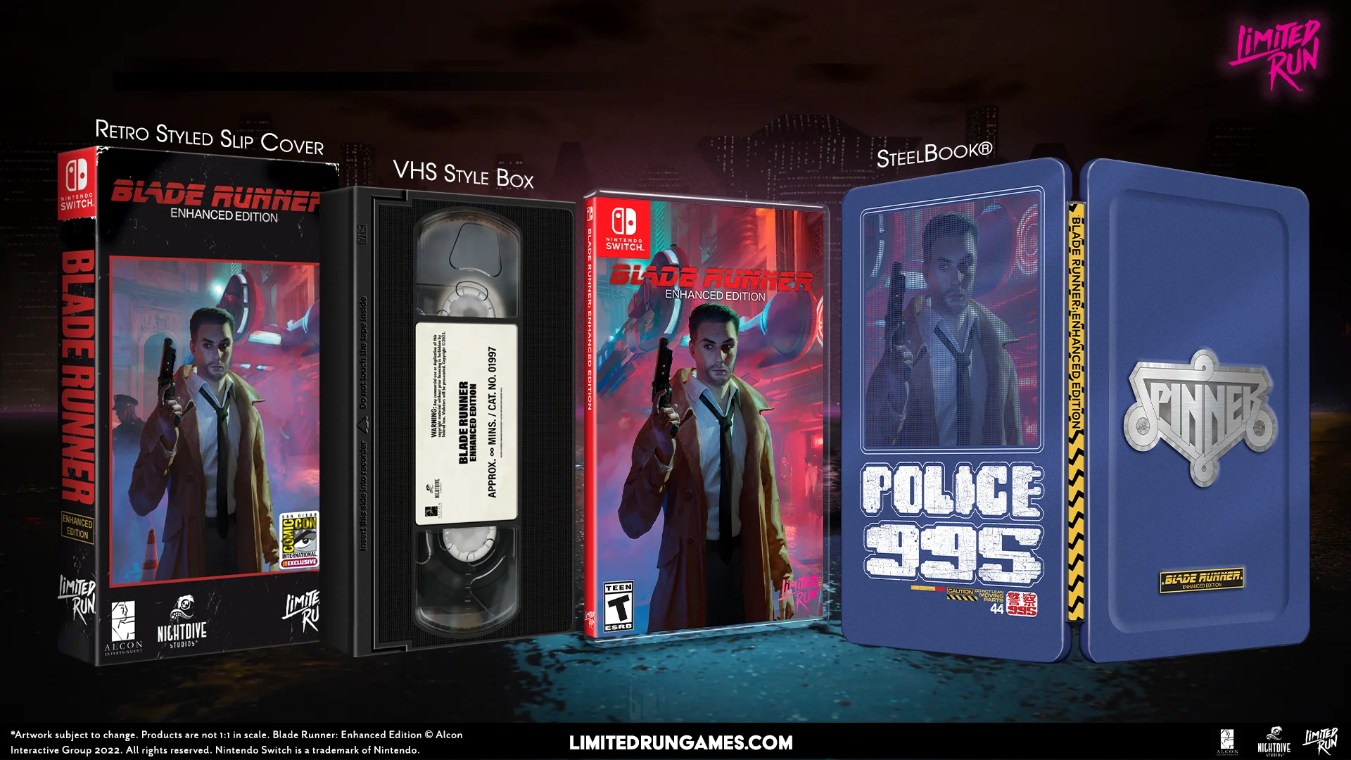 Switch Limited Run #153: Blade Runner Enhanced Edition VHS Edition Event Exclusive - Image 3