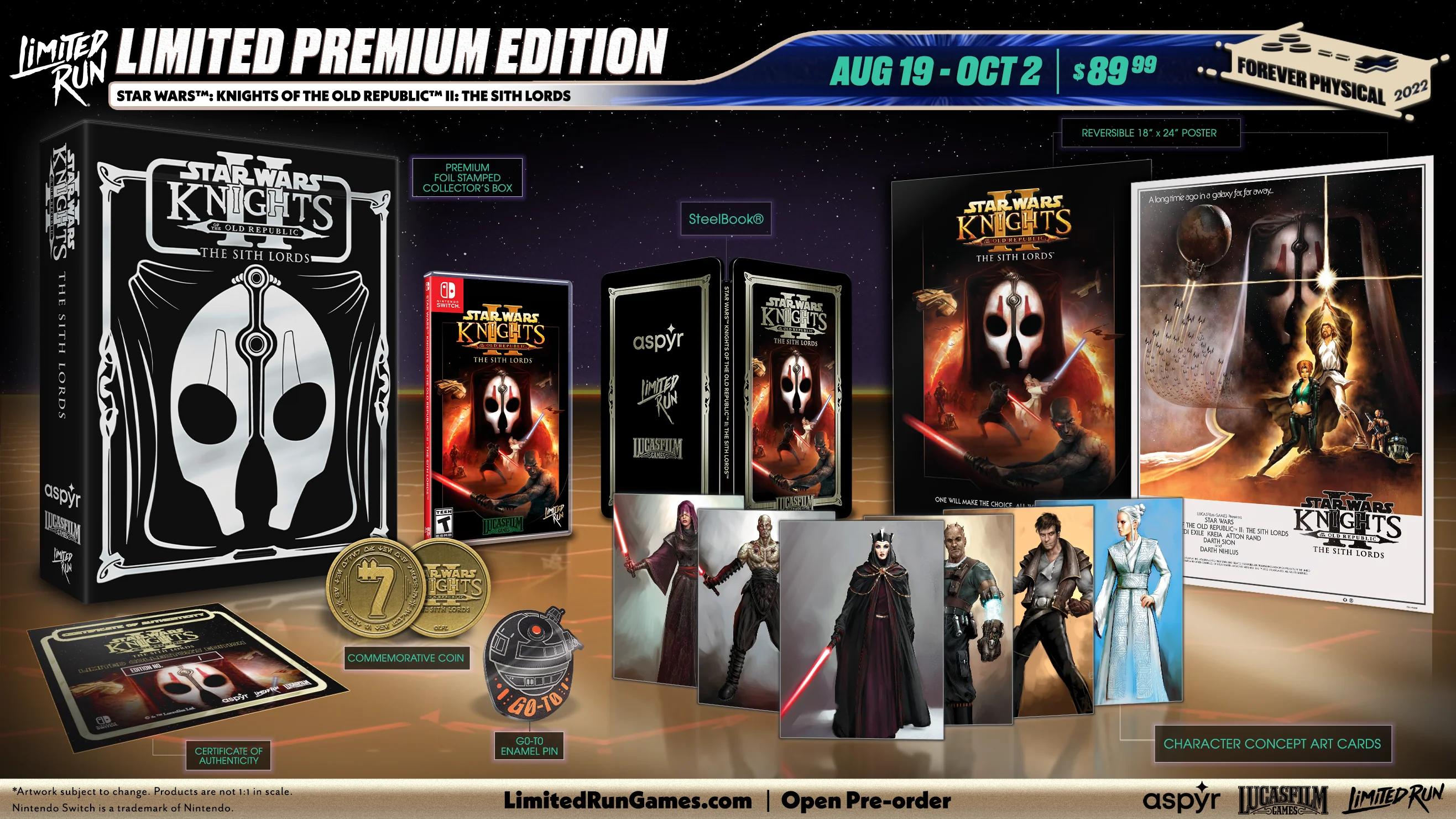 Switch Limited Run #158: STAR WARS: Knights of the Old Republic II: The Sith Lords Premium Edition - Image 3