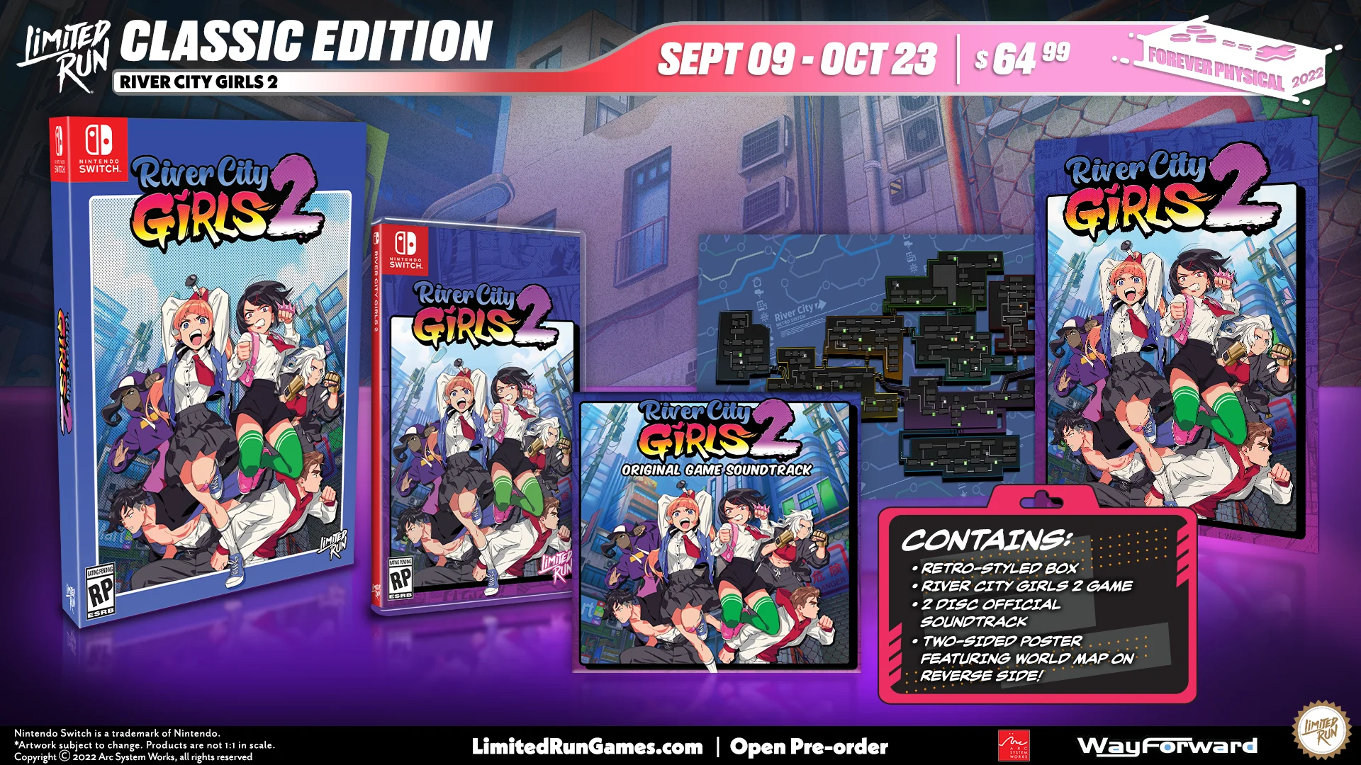 Switch Limited Run #161: River City Girls 2 Classic Edition - Image 3