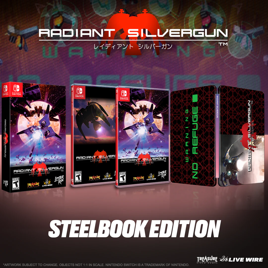 Switch Limited Run #164: Radiant Silvergun SteelBook Edition - Image 2