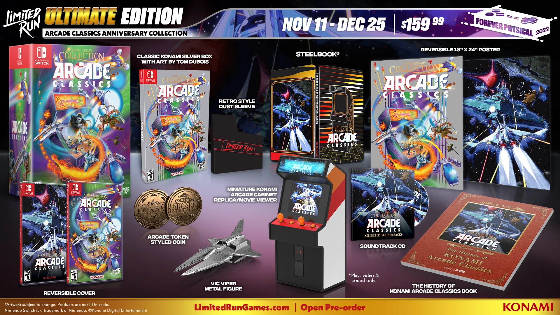 Switch Limited Run #166: Arcade Classics Anniversary Collection Ultimate Edition - Image 3