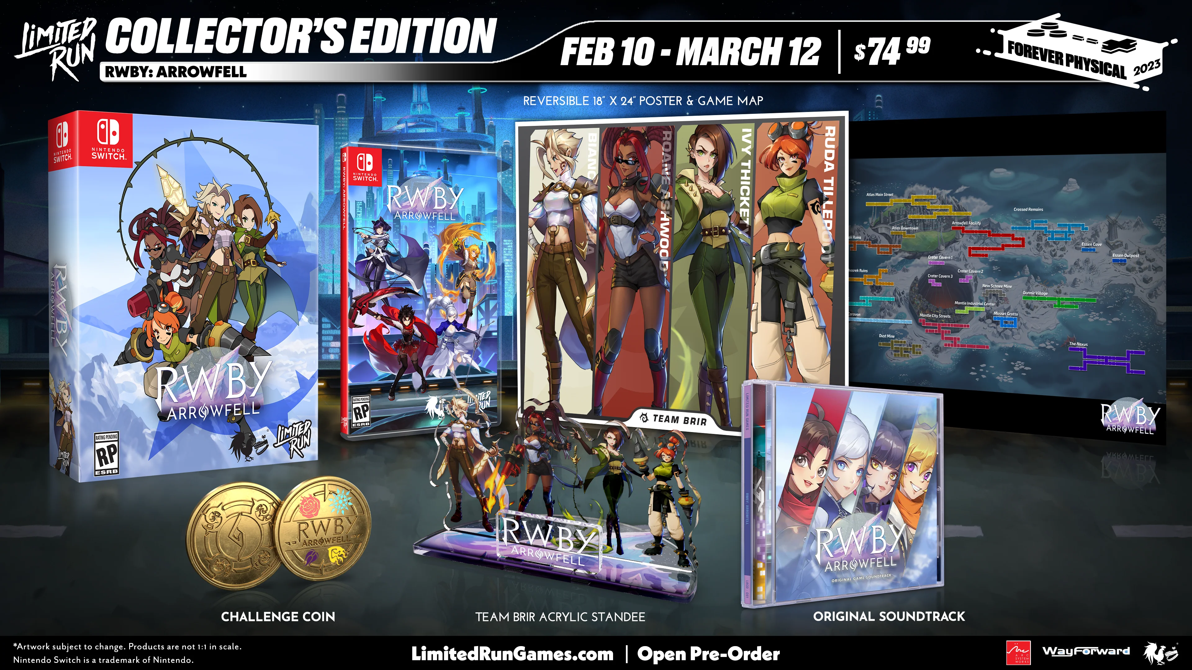 Switch Limited Run #177: RWBY: Arrowfell Collector's Edition - Image 3