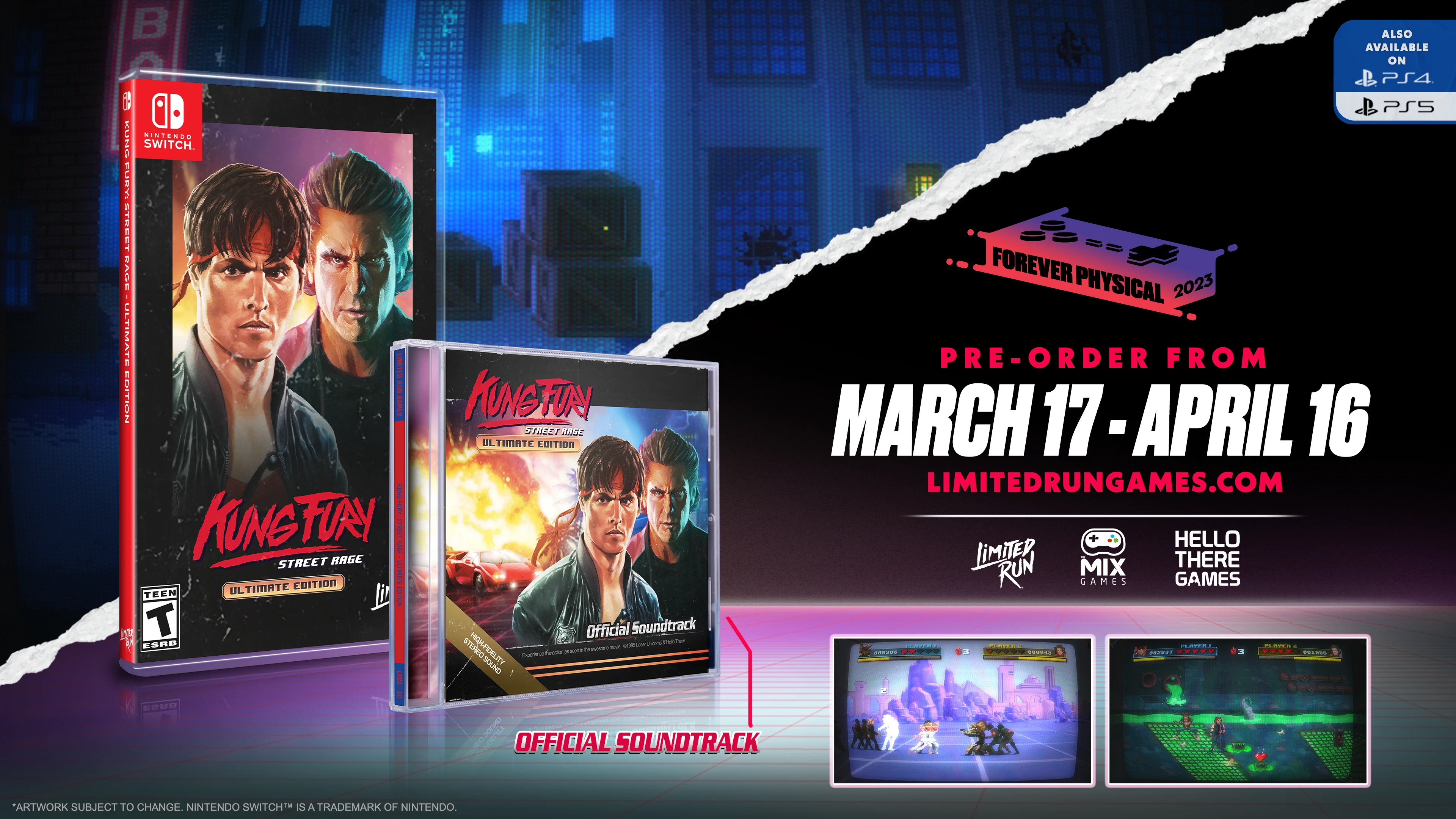 Switch Limited Run #182: Kung Fury: Street Rage - Ultimate Edition - Image 3