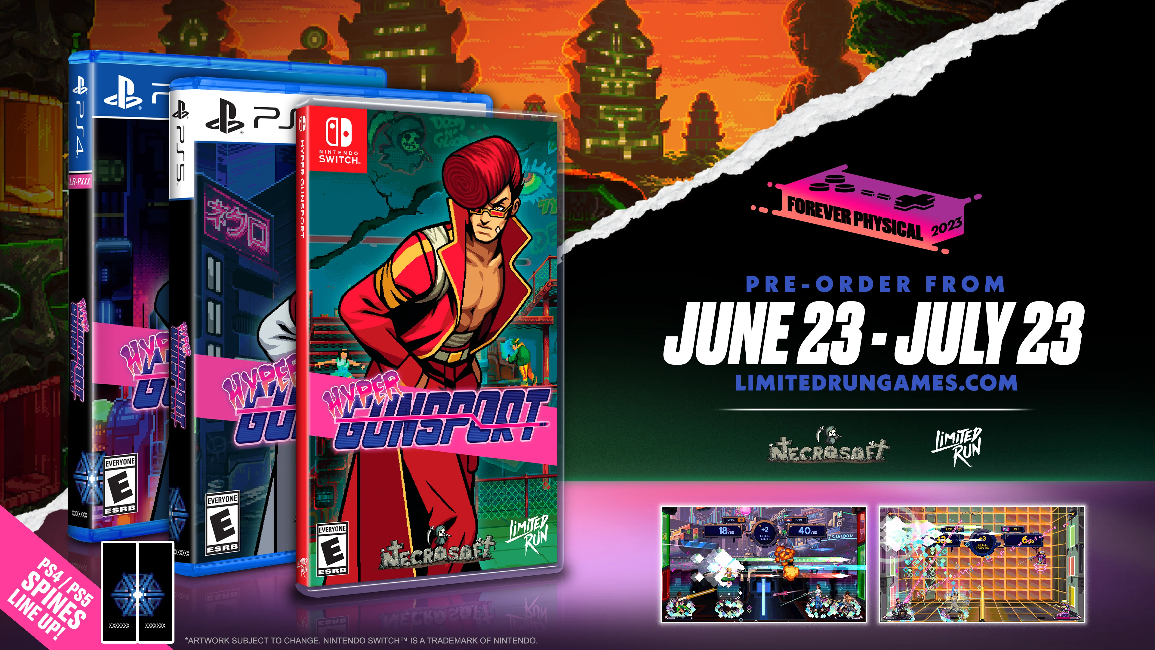 Switch Limited Run #196: Hyper Gunsport - Image 3