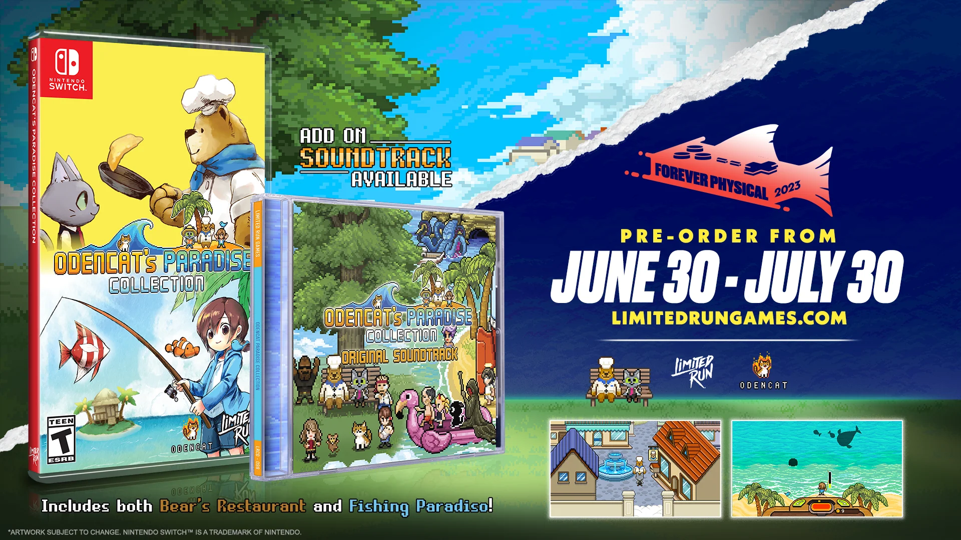 Switch Limited Run #197: Odencat's Paradise Collection - Image 4