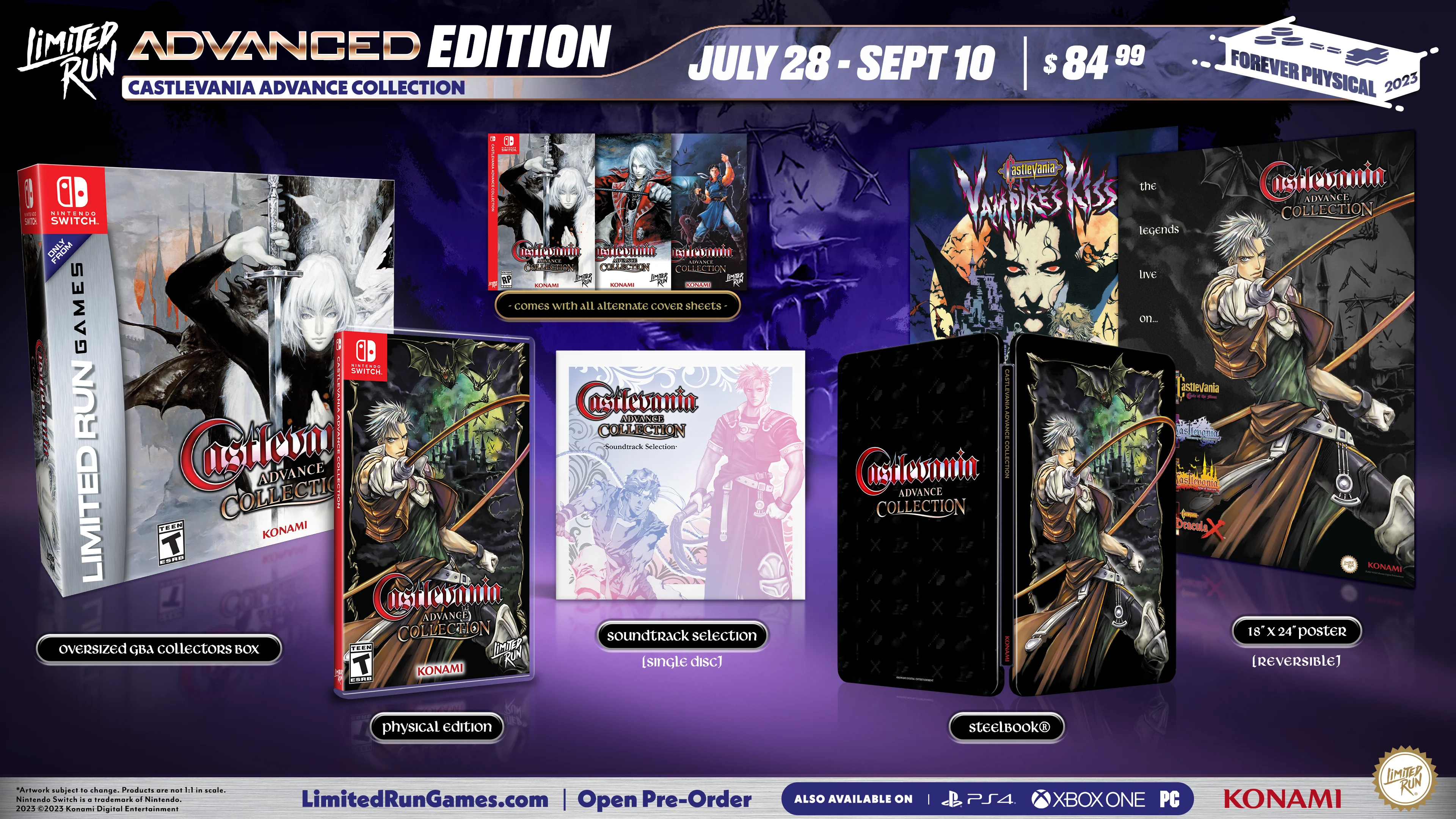 Switch Limited Run #198: Castlevania Advance Collection Advanced Edition - Image 3