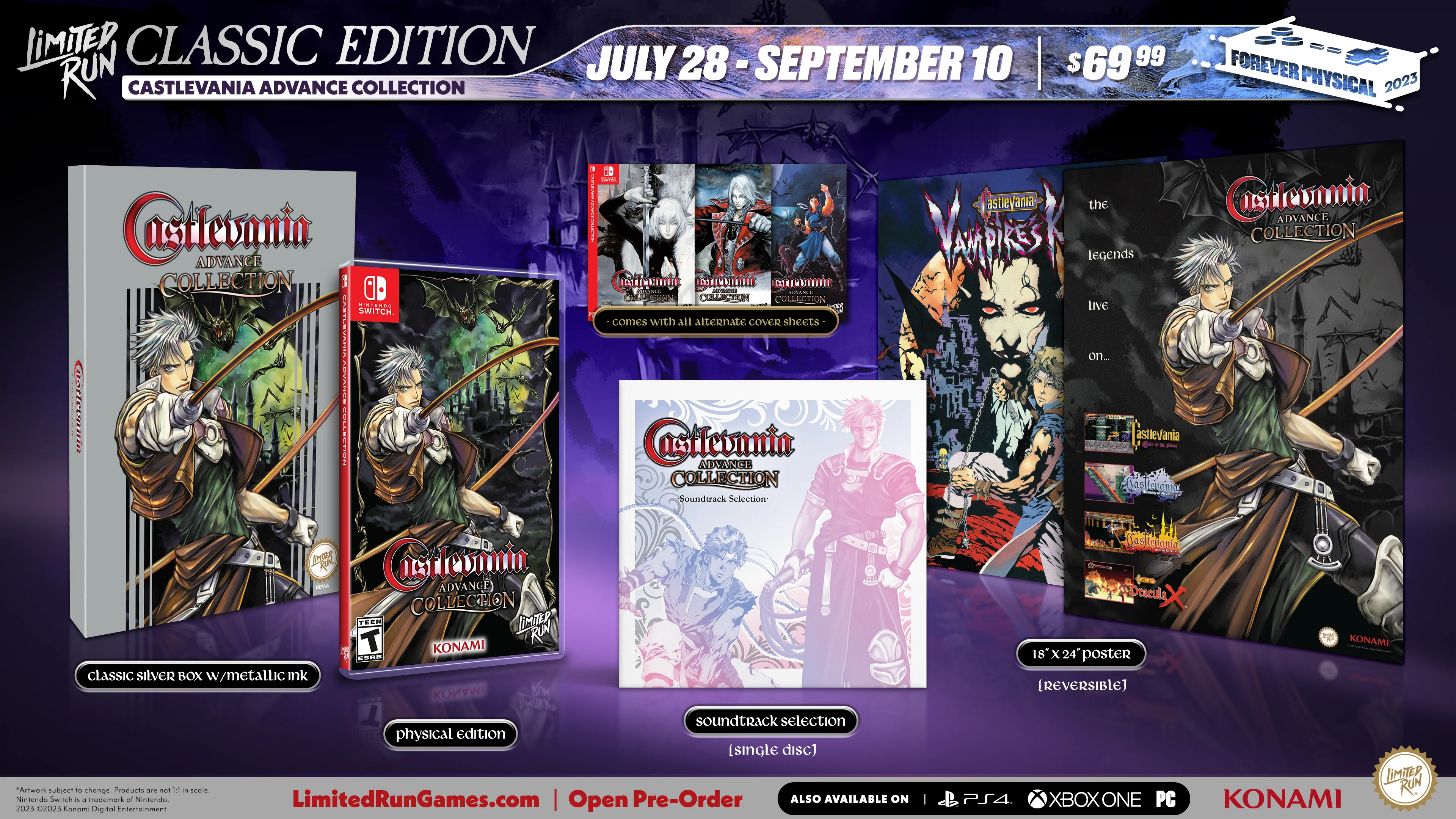 Switch Limited Run #198: Castlevania Advance Collection Classic Edition - Image 3