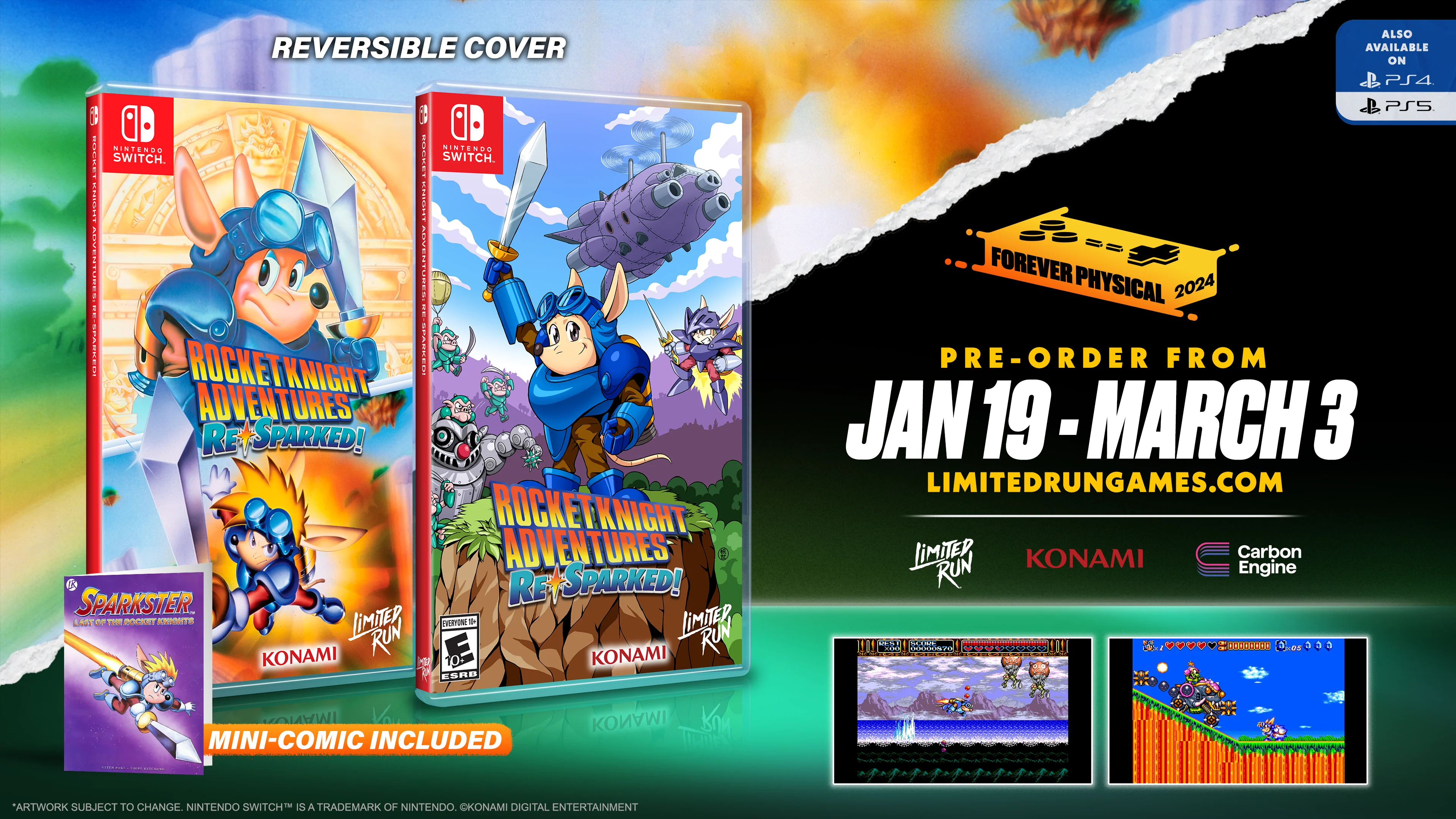 Switch Limited Run #209: Rocket Knight Adventures: Re-Sparked - Image 4