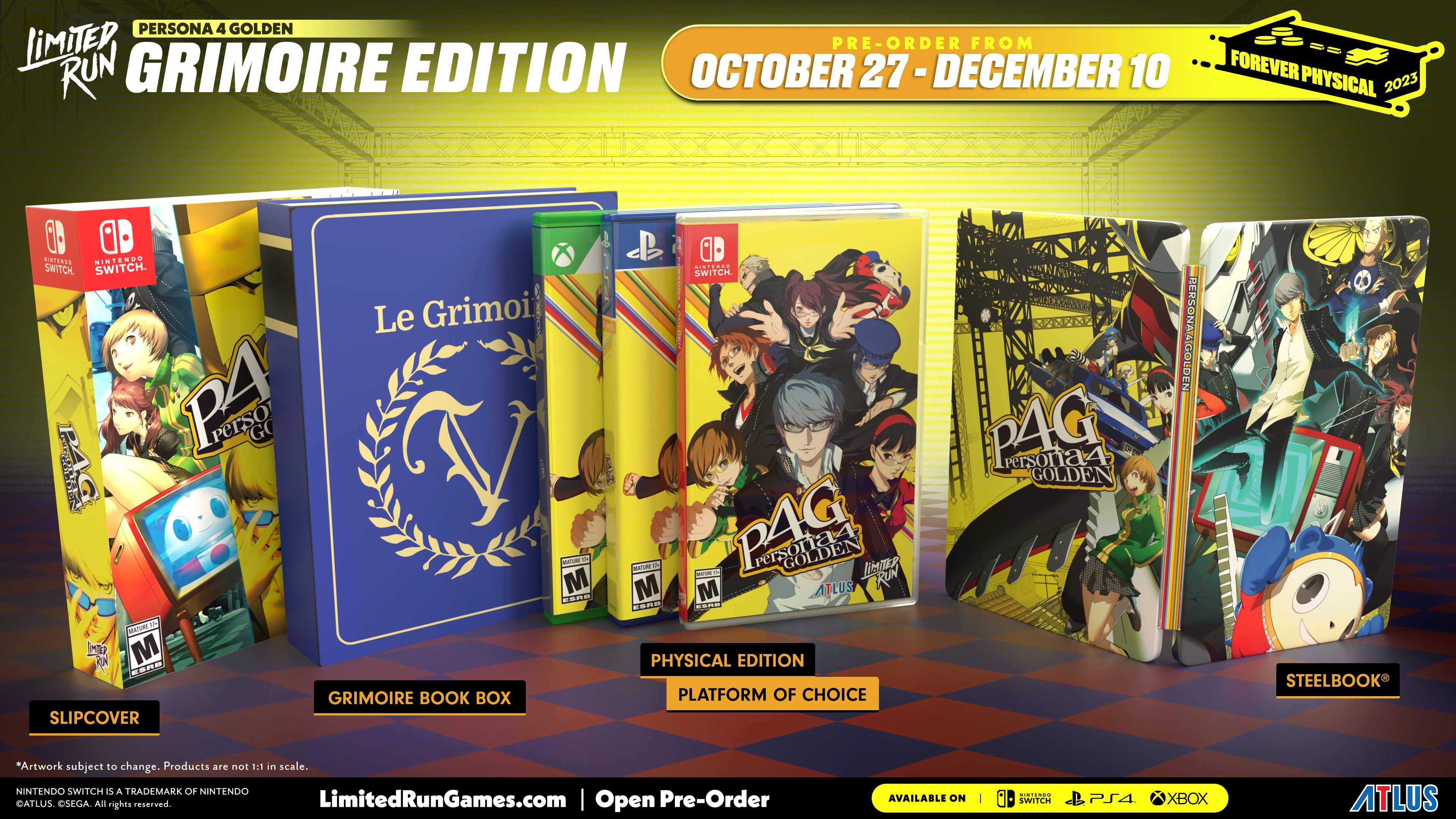 Switch Limited Run #214: Persona 4 Golden Grimoire Edition - Image 7