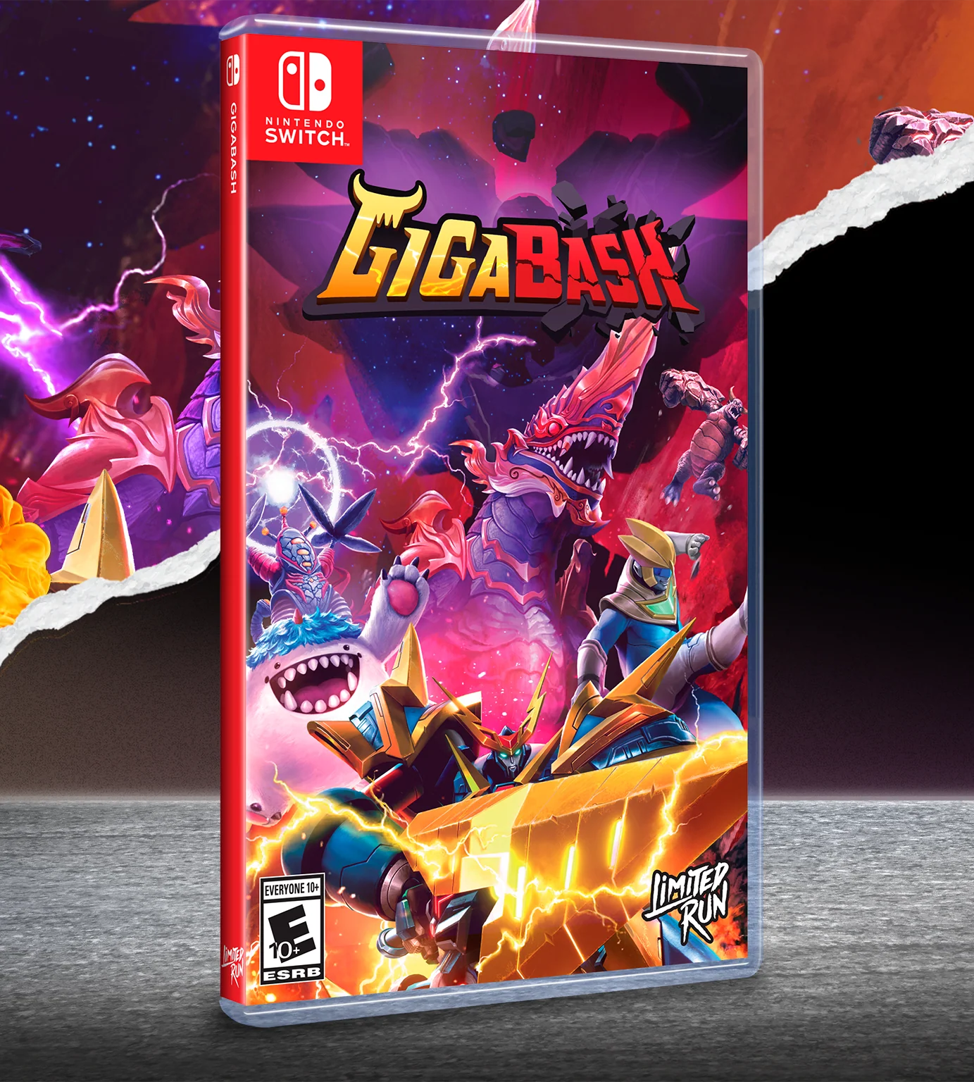 Switch Limited Run #218: GigaBash - Image 2