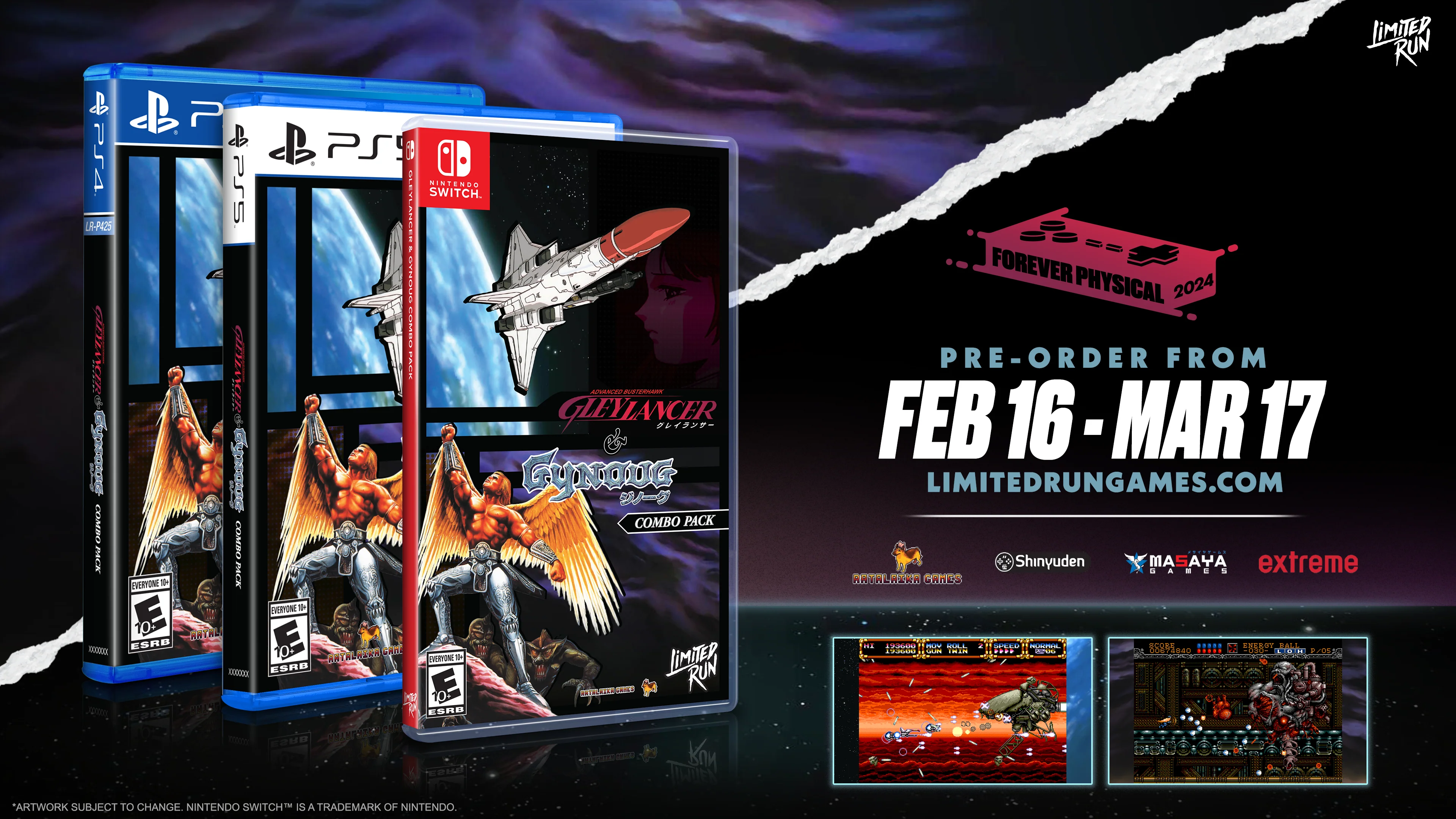 Switch Limited Run #227: Gleylancer & Gynoug Combo Pack - Image 3