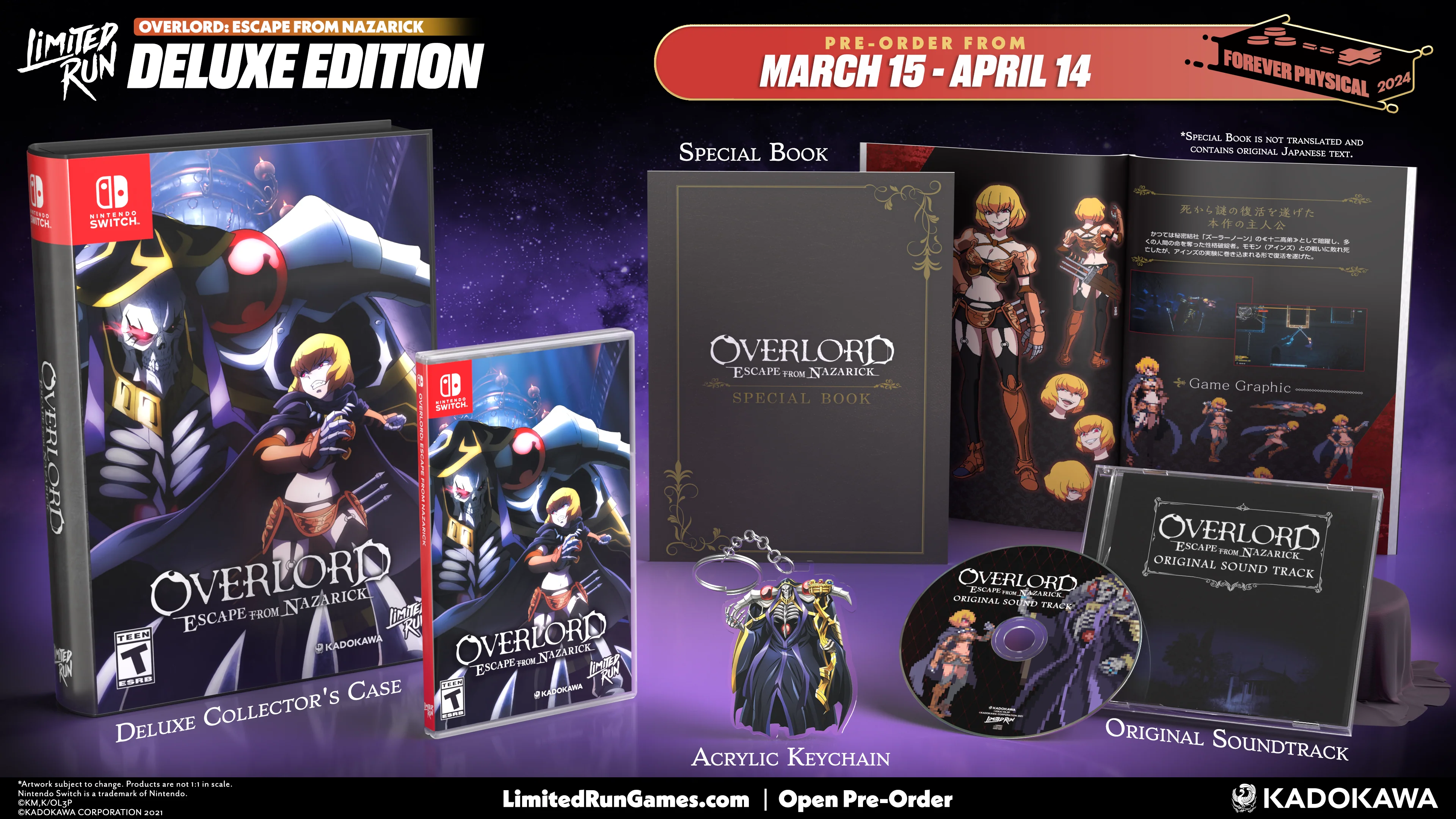 Switch Limited Run #228: OVERLORD: ESCAPE FROM NAZARICK Deluxe Edition - Image 3