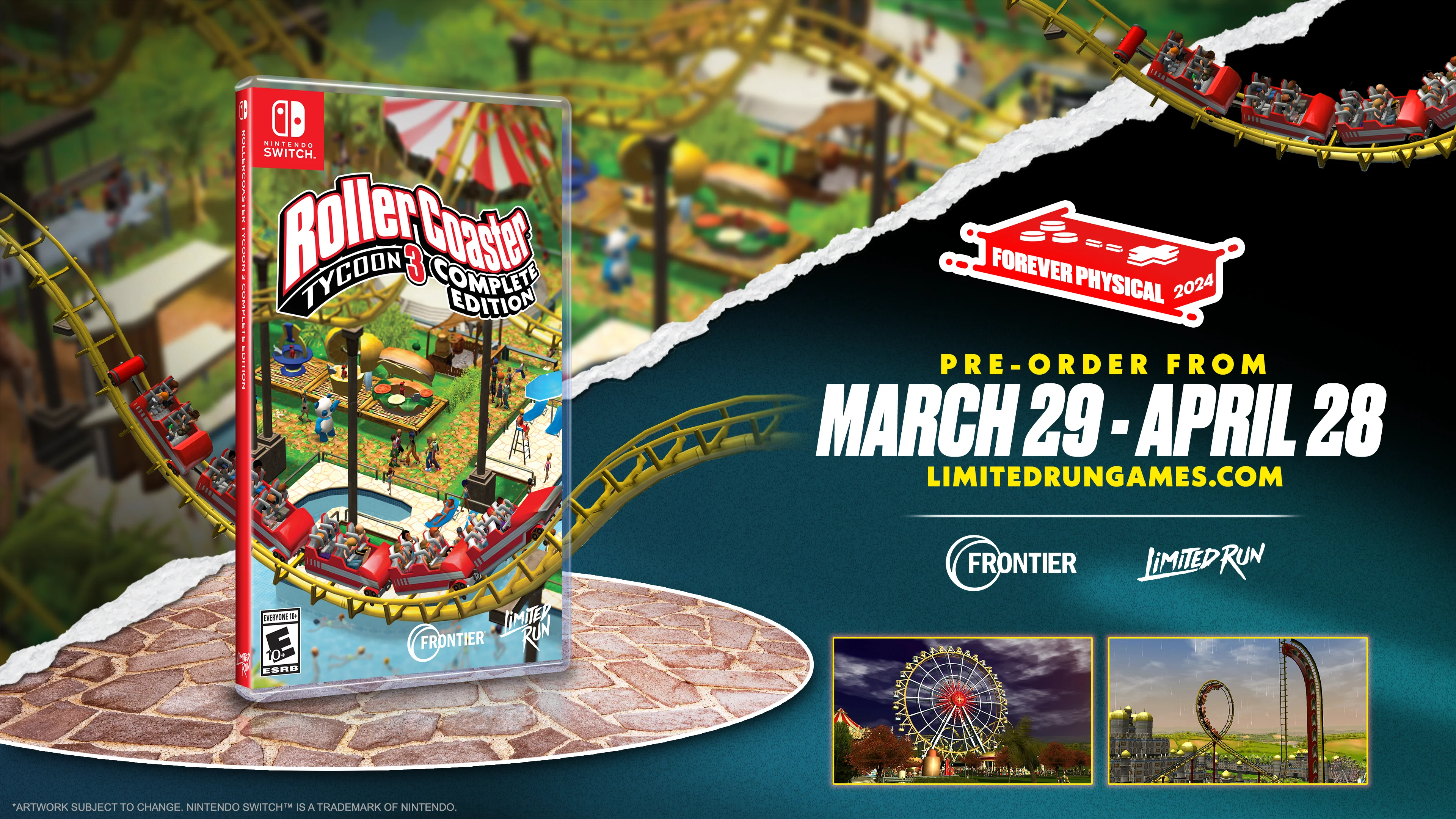 Switch Limited Run #233: RollerCoaster Tycoon 3 Complete Edition - Image 3