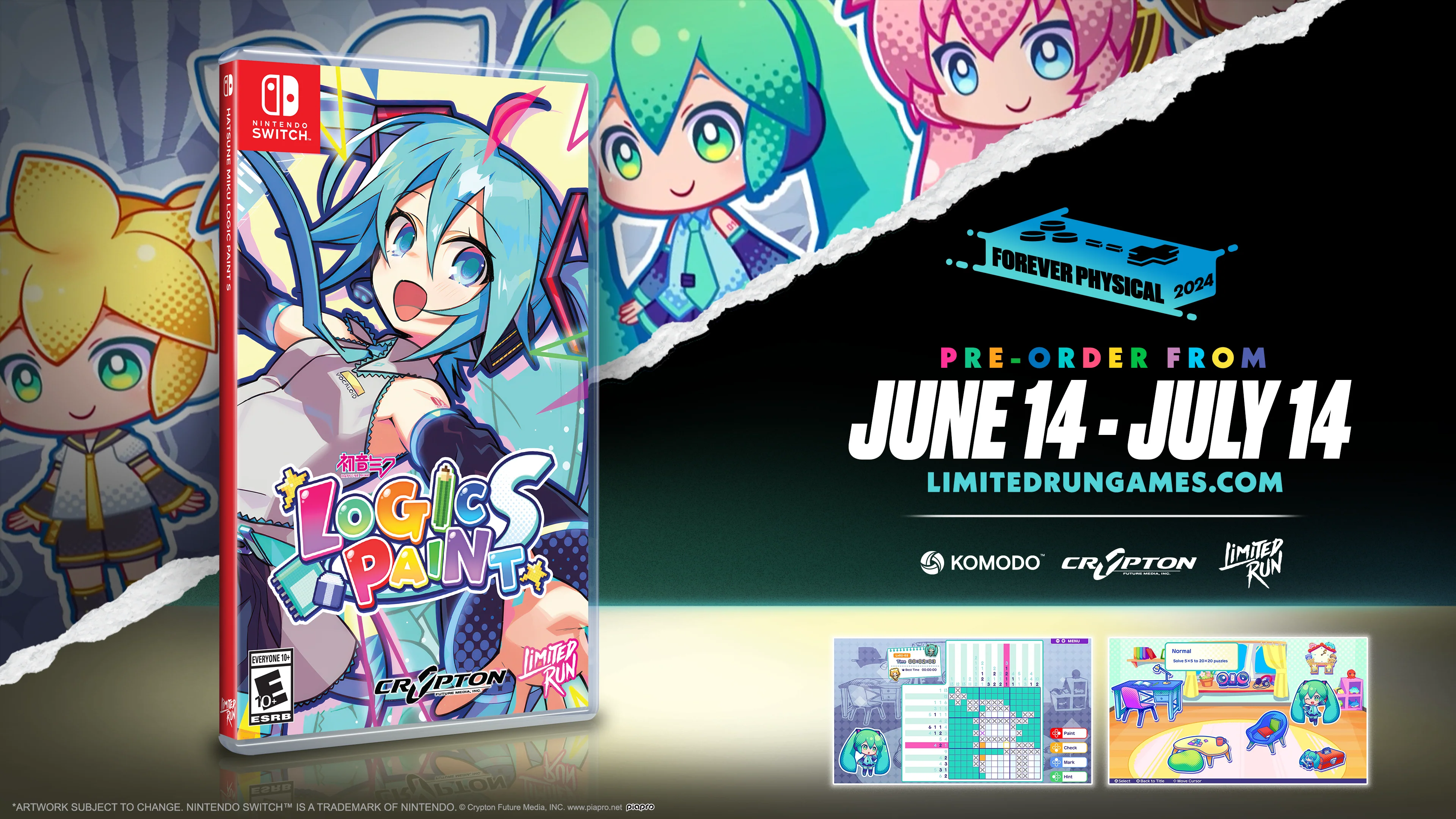 Switch Limited Run #239: Hatsune Miku Logic Paint S - Image 3