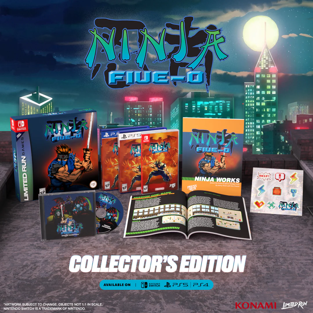 Switch Limited Run #246: Ninja Five-O Collector's Edition - Image 2