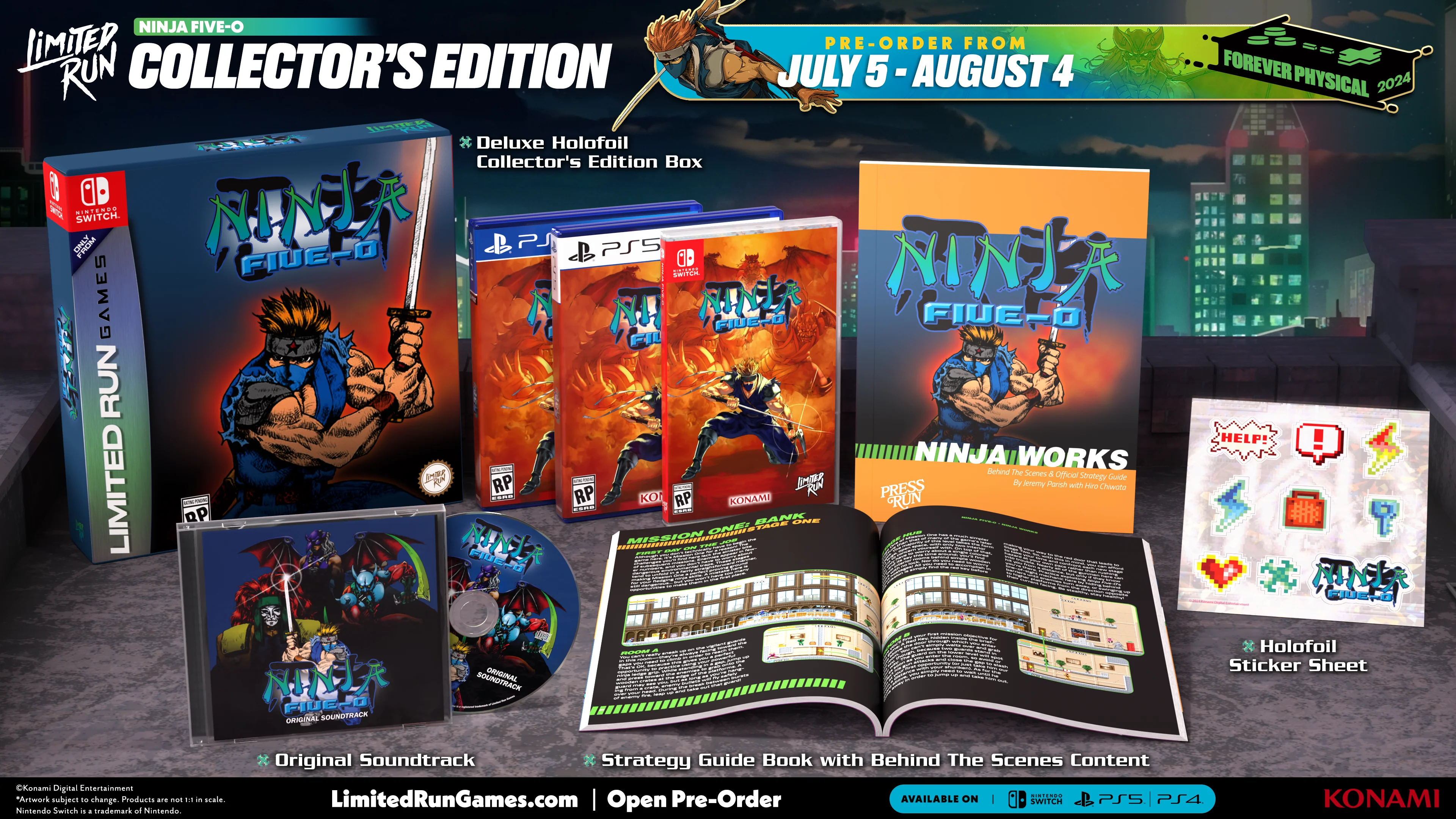 Switch Limited Run #246: Ninja Five-O Collector's Edition - Image 3