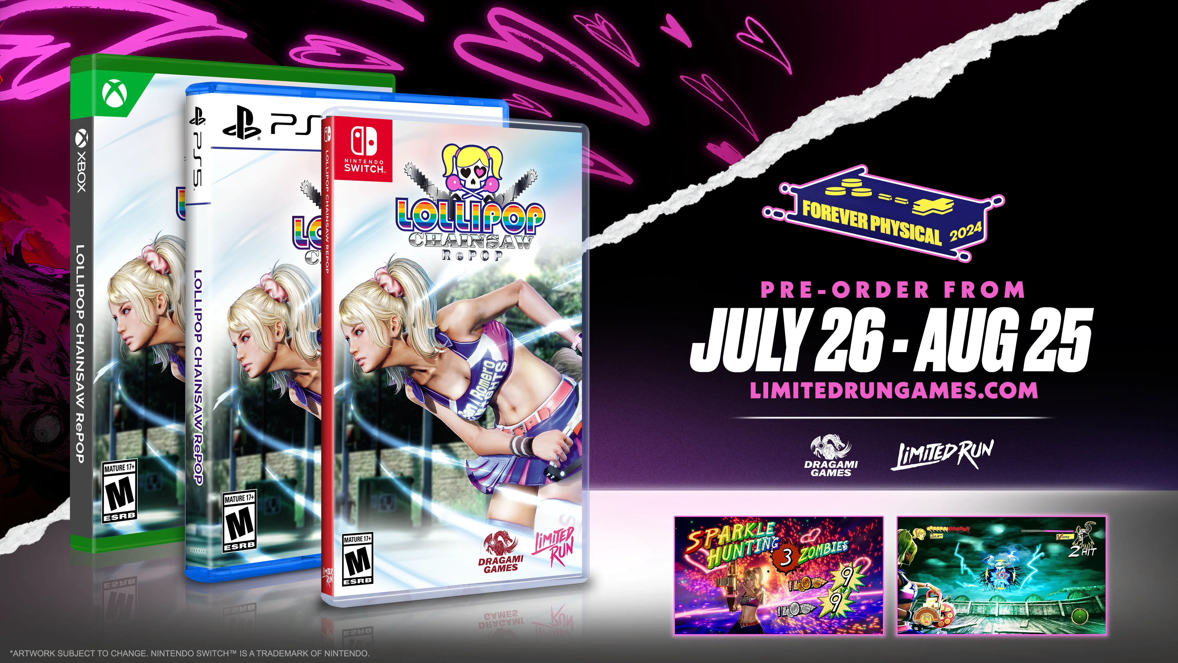 Switch Limited Run #248: Lollipop Chainsaw RePOP - Image 3