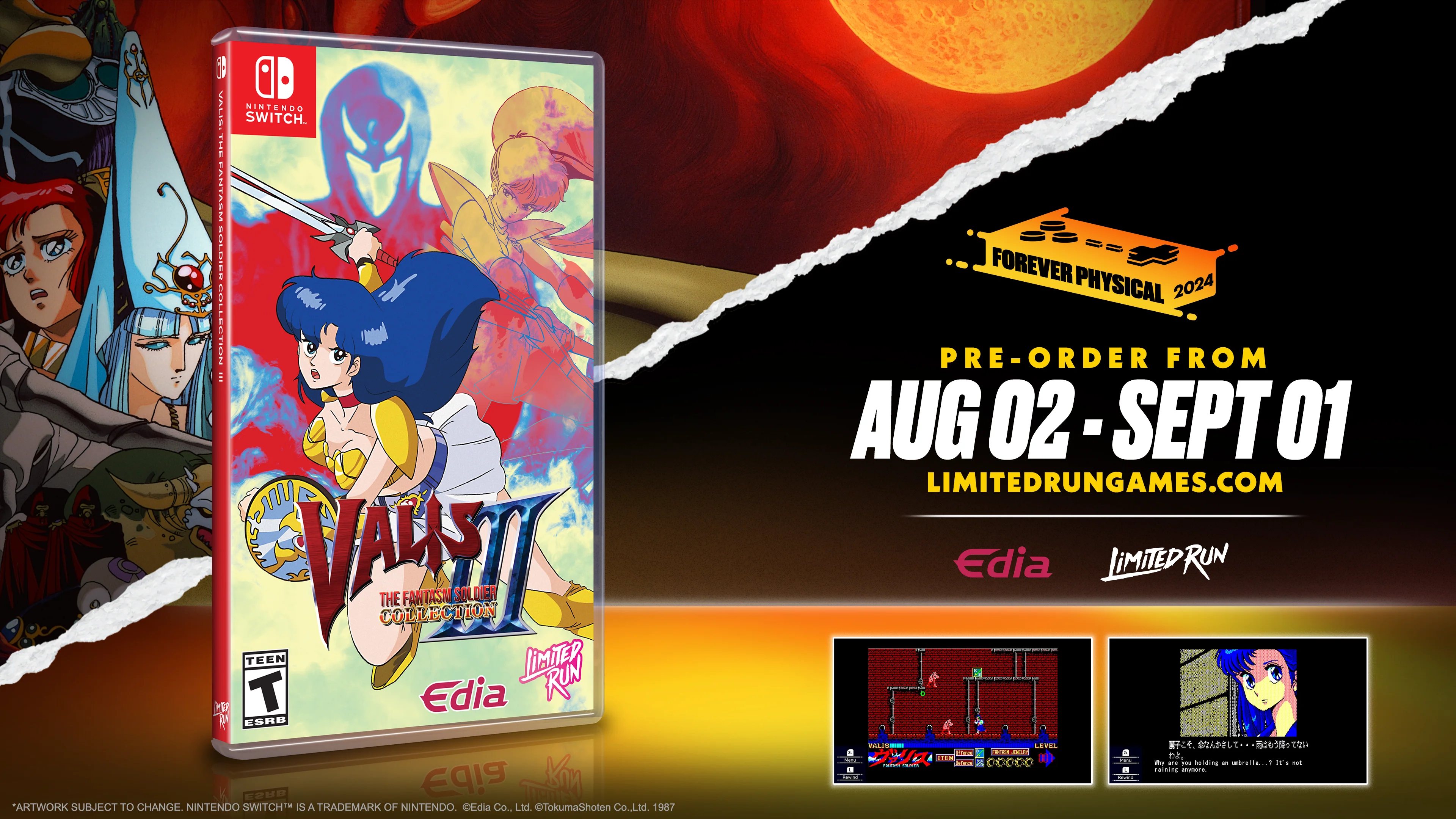 Switch Limited Run #250: VALIS: The Fantasm Soldier Collection III - Image 3