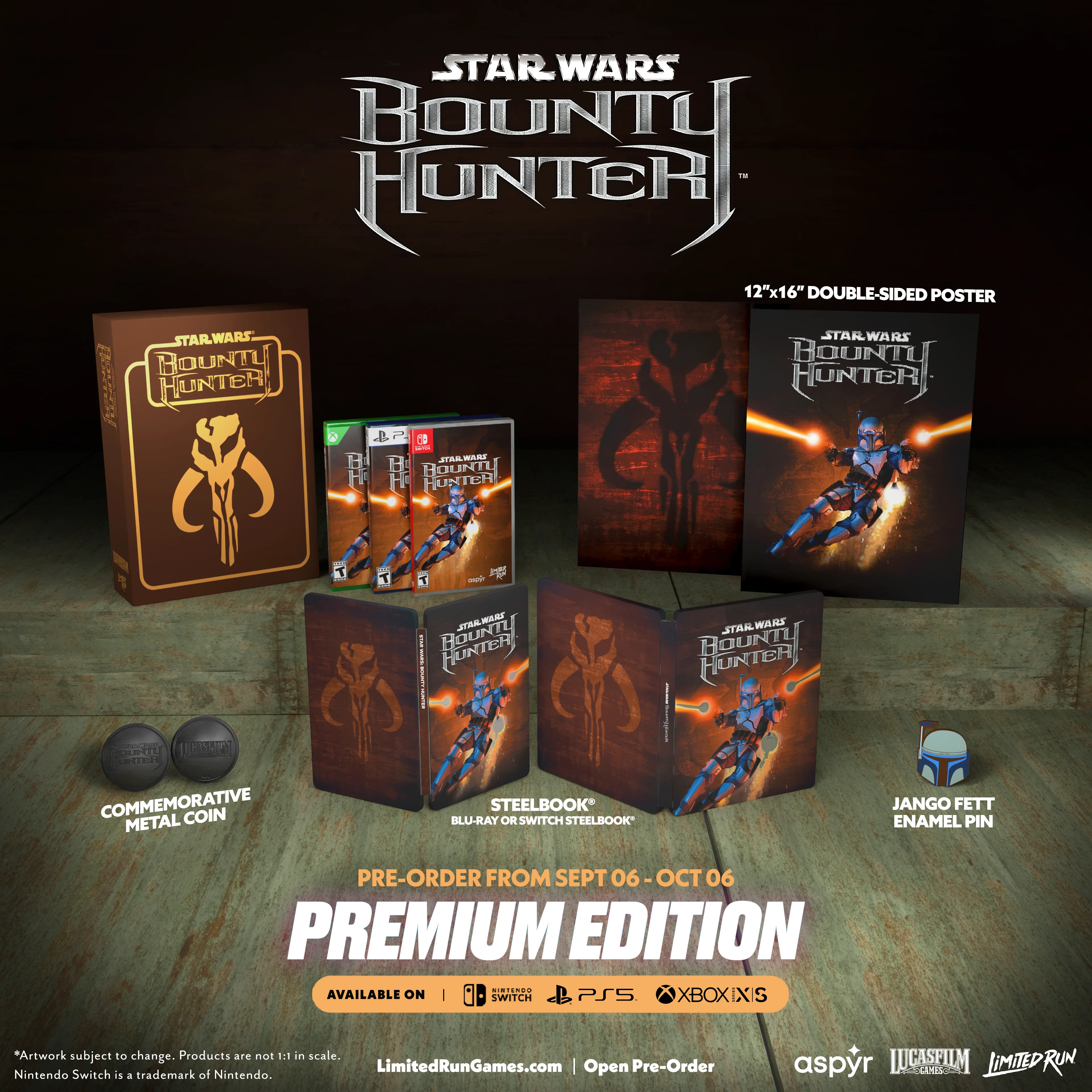 Switch Limited Run #253: STAR WARS™: Bounty Hunter™ Premium Edition - Image 2
