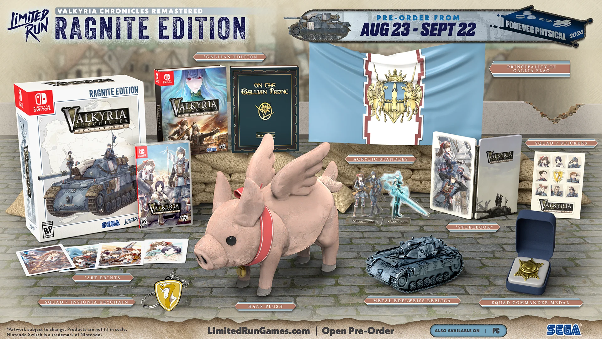 Switch Limited Run #254: Valkyria Chronicles Remastered Ragnite Edition - Image 3