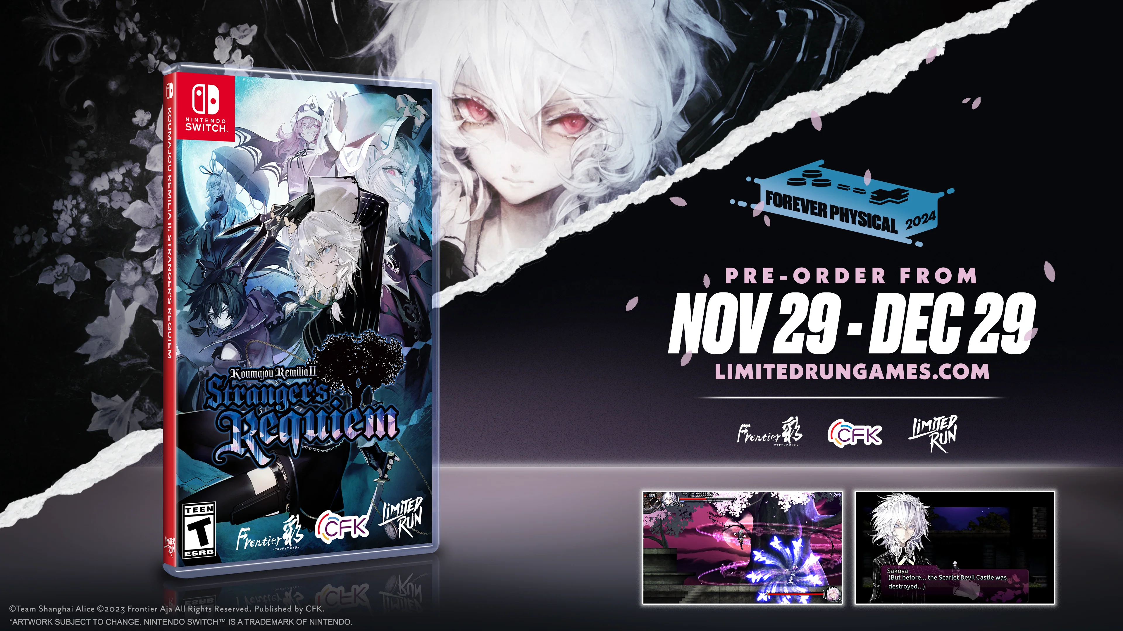 Switch Limited Run #267: Koumajou Remilia II: Stranger's Requiem - Image 2