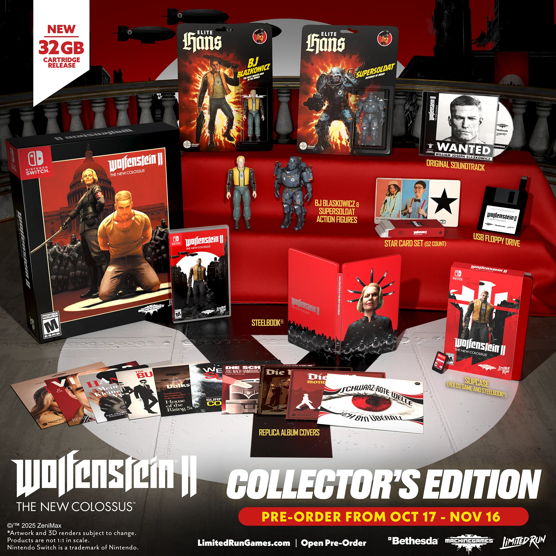 Switch Limited Run #305: Wolfenstein II®: The New Colossus™ Collector's Edition - Image 2