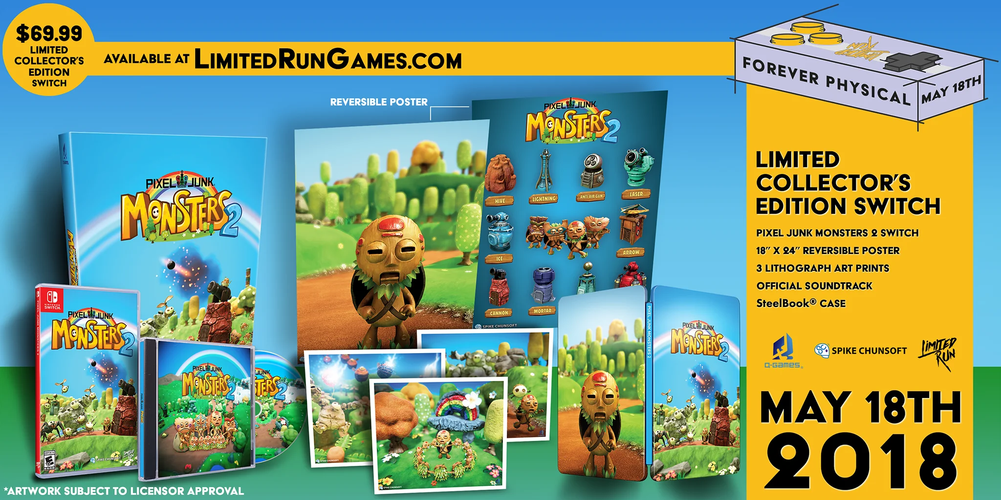 Switch Limited Run #4: PixelJunk Monsters 2 Collector's Edition - Image 2