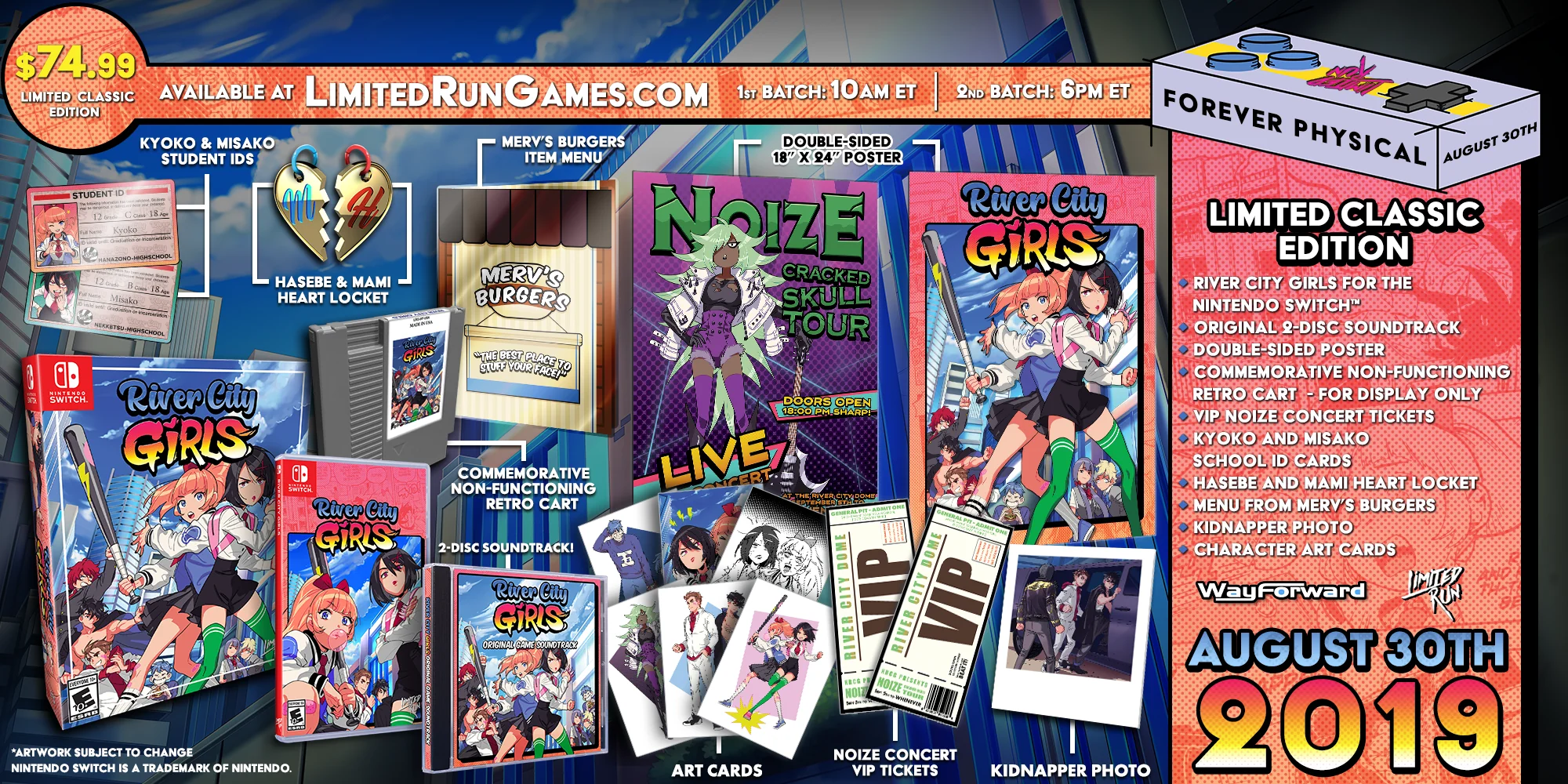 Switch Limited Run #45: River City Girls Classic Edition - Image 2