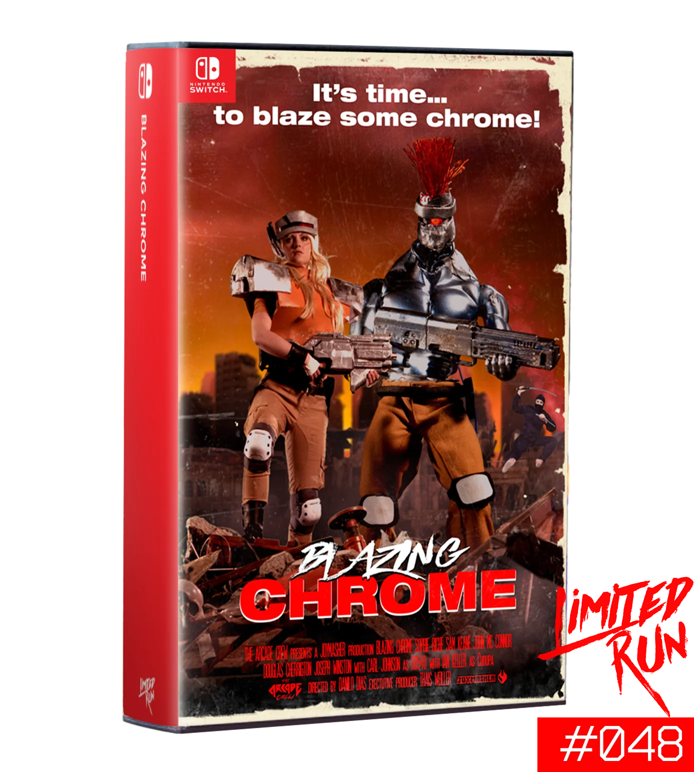 Switch Limited Run #48: Blazing Chrome VHS Edition