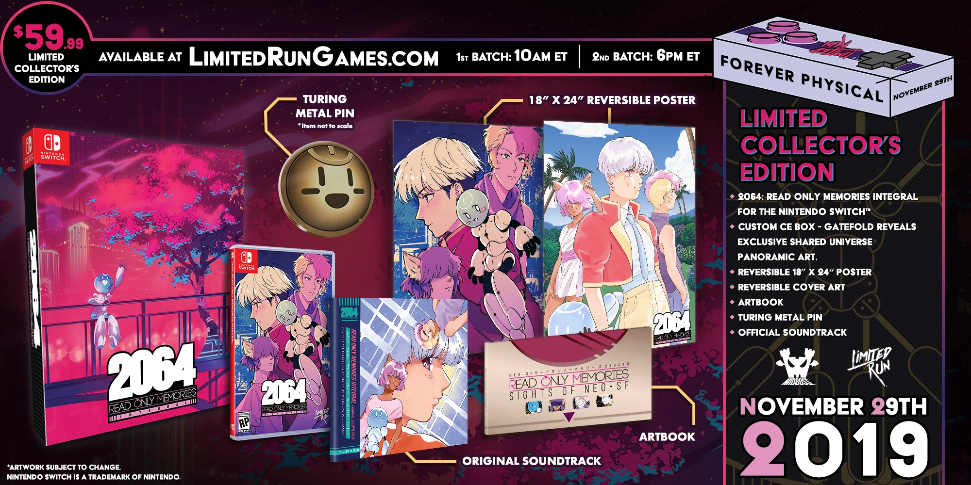 Switch Limited Run #54: 2064: Read Only Memories Collector's Edition - Image 2