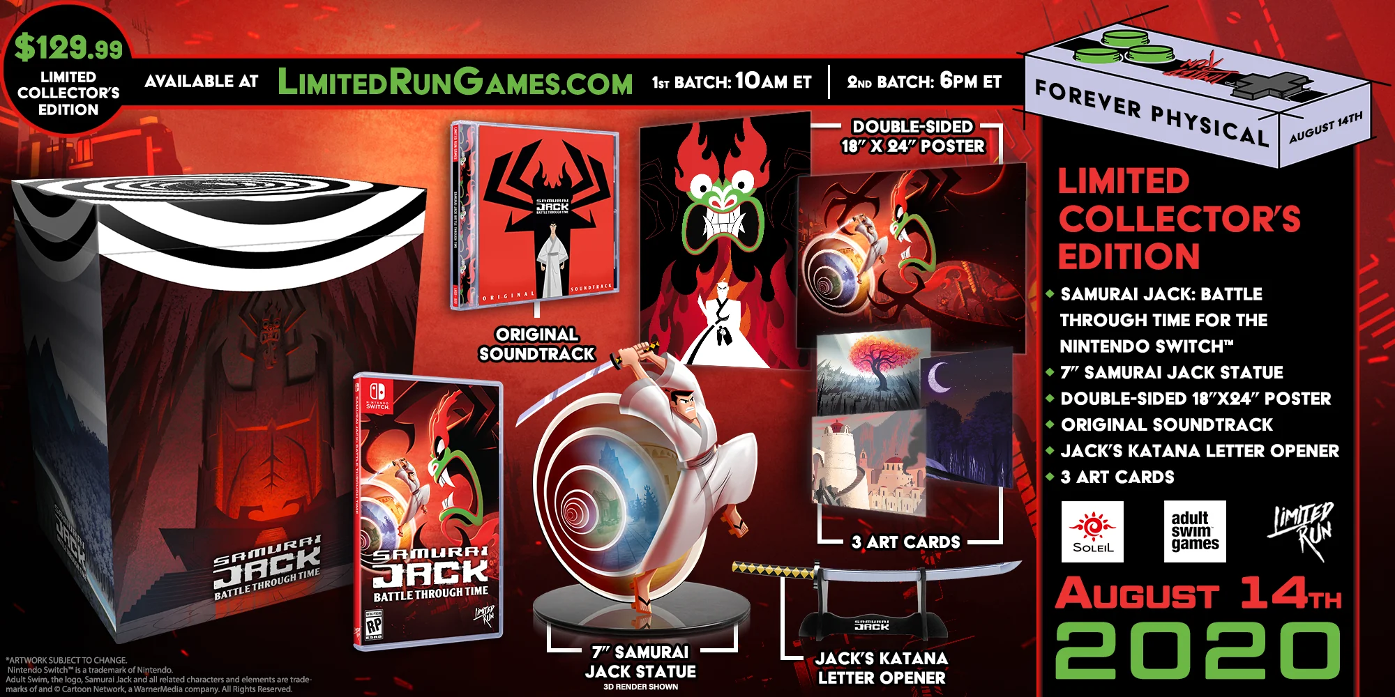 Switch Limited Run #79: Samurai Jack: Battle Through Time Collector's Edition - Image 2