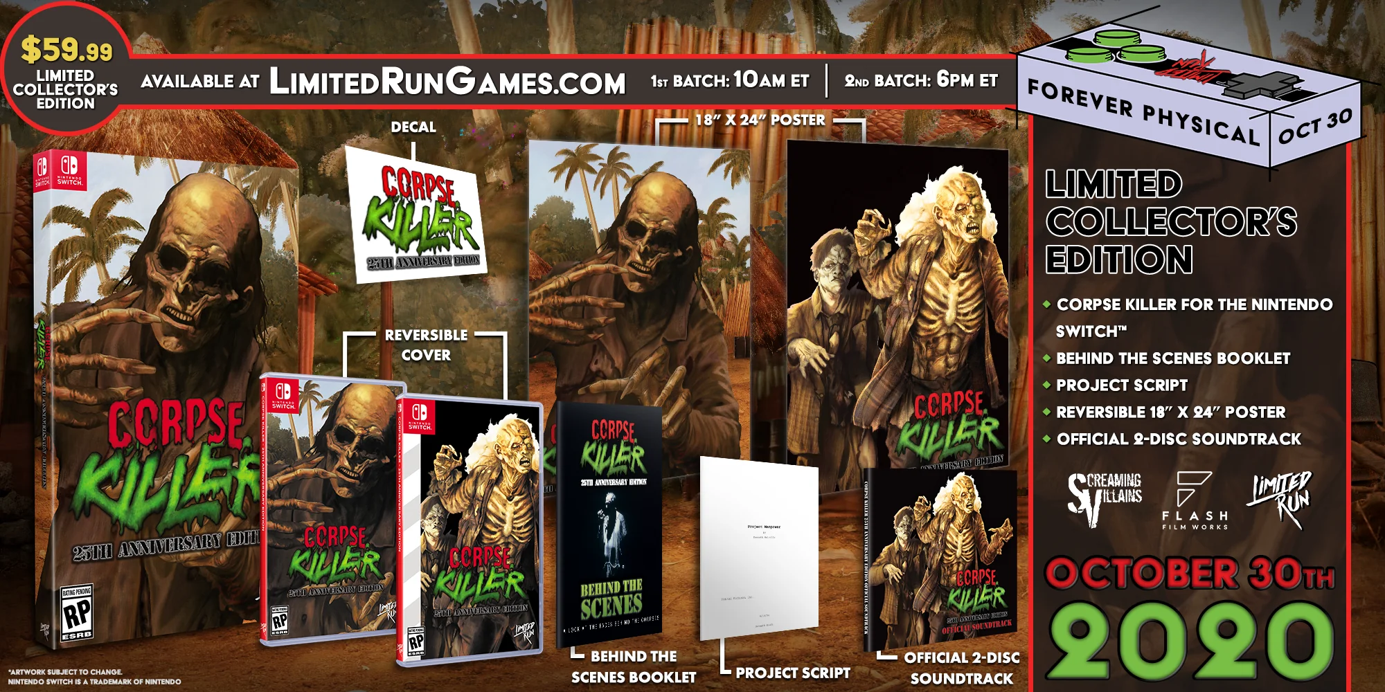 Switch Limited Run #87: Corpse Killer Collector's Edition - Image 2