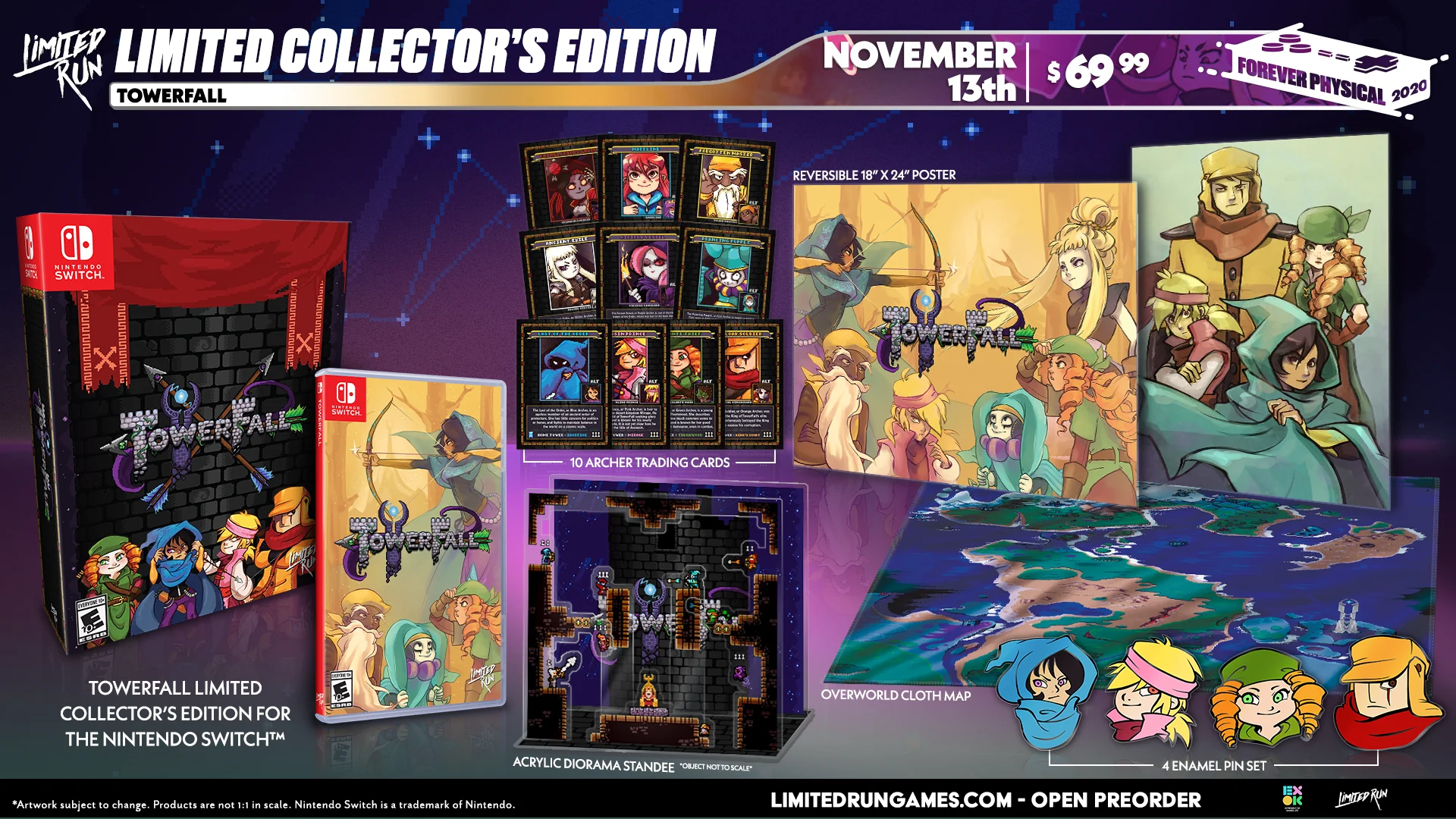 Switch Limited Run #89: TowerFall Collector's Edition - Image 2
