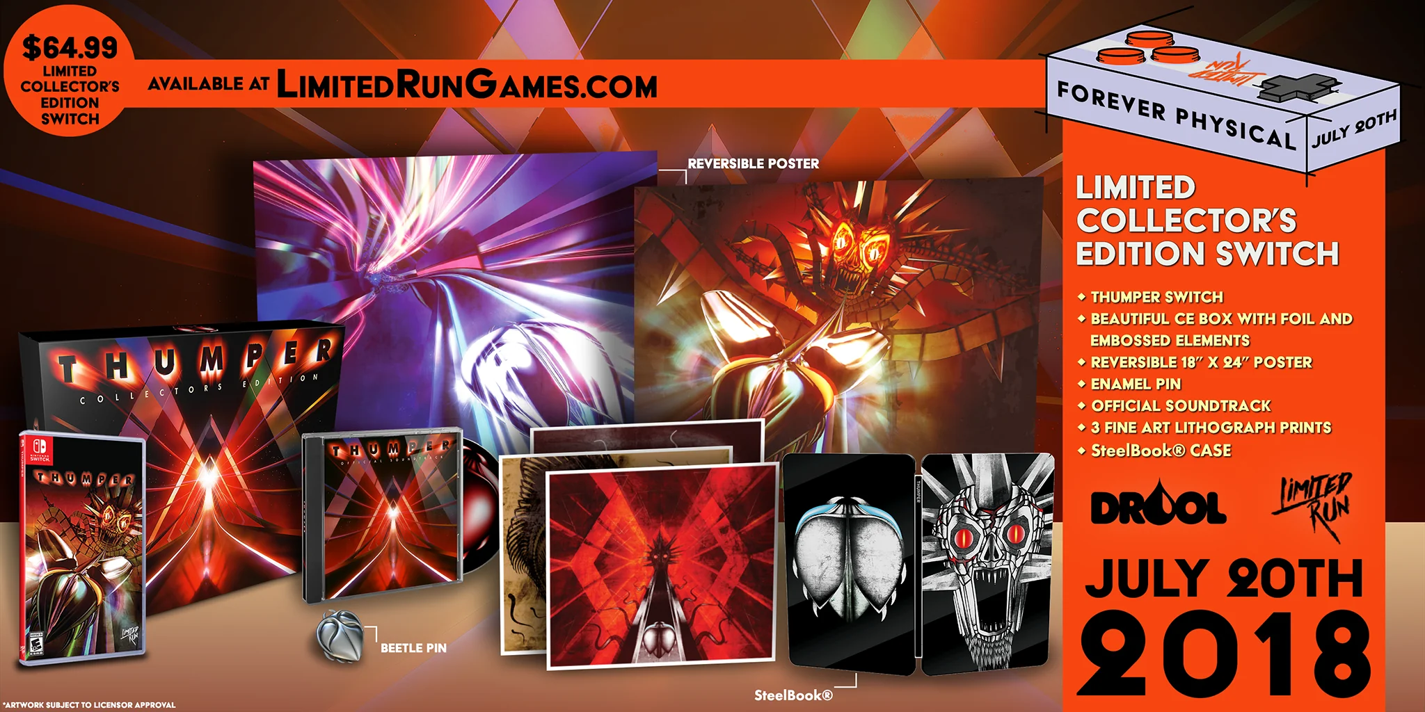 Switch Limited Run #9: Thumper Collector's Edition - Image 2