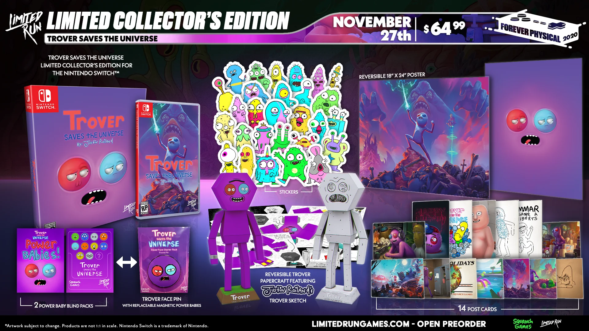 Switch Limited Run #90: Trover Saves the Universe Collector's Edition - Image 2