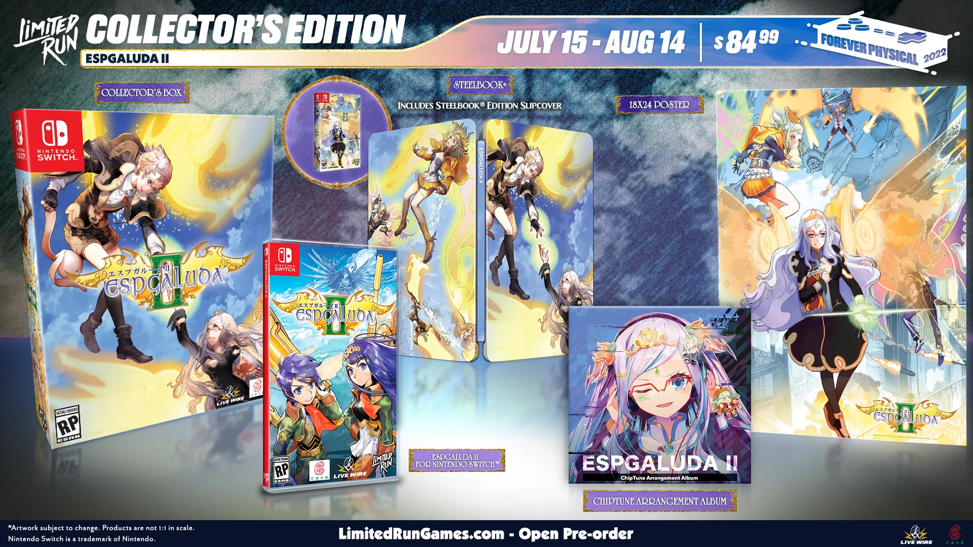 Switch Limited Run #155: Espgaluda II Collector's Edition - Image 2